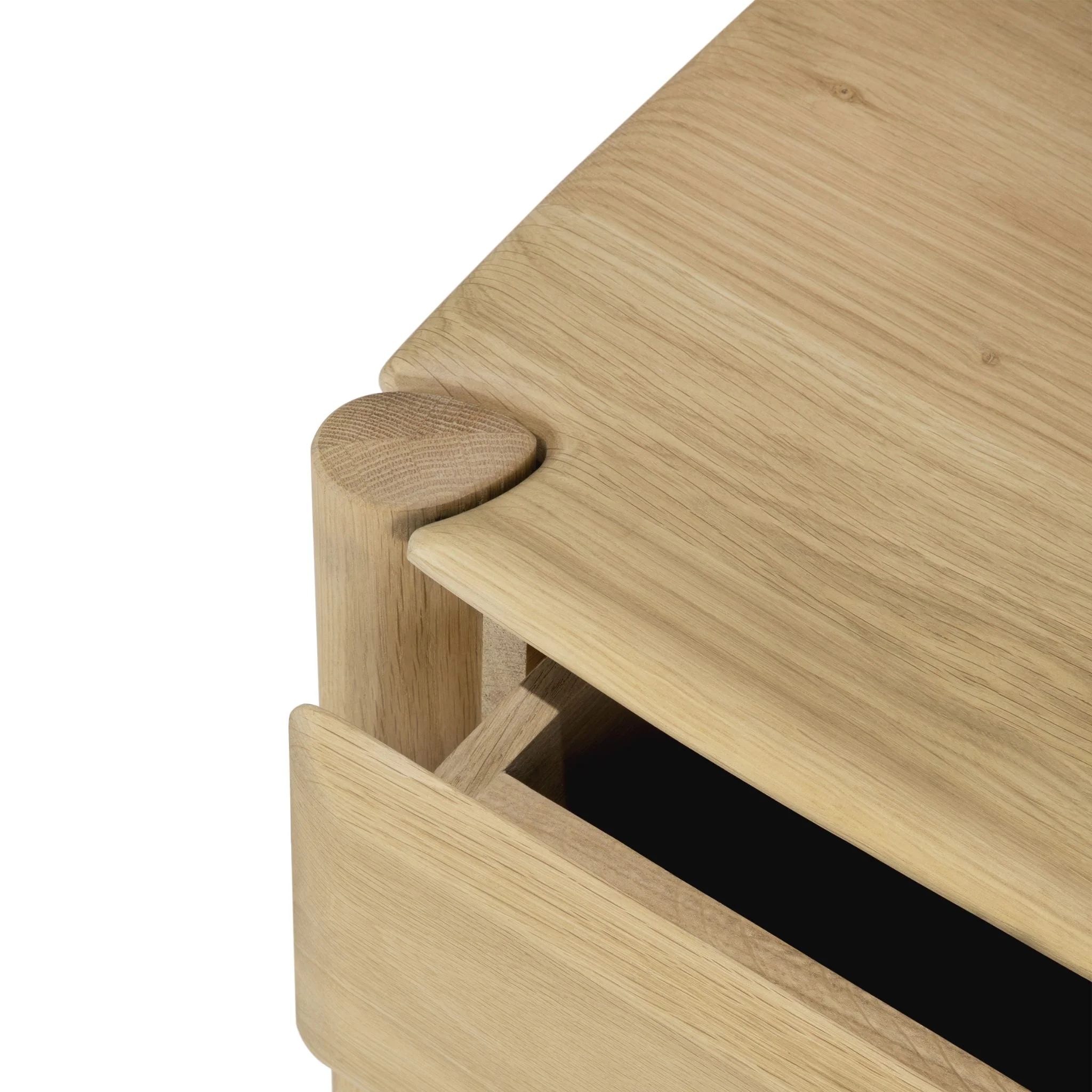 PI Bedside Table - Oak - Image 3