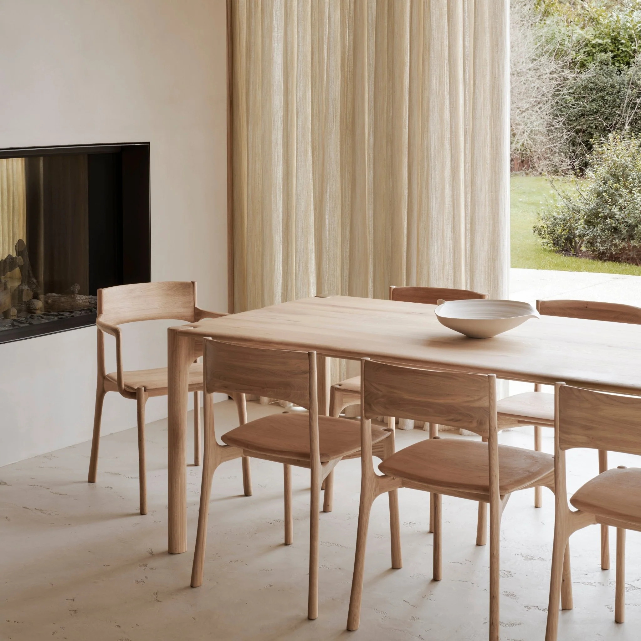 PI Dining Table - Oak - Image 2