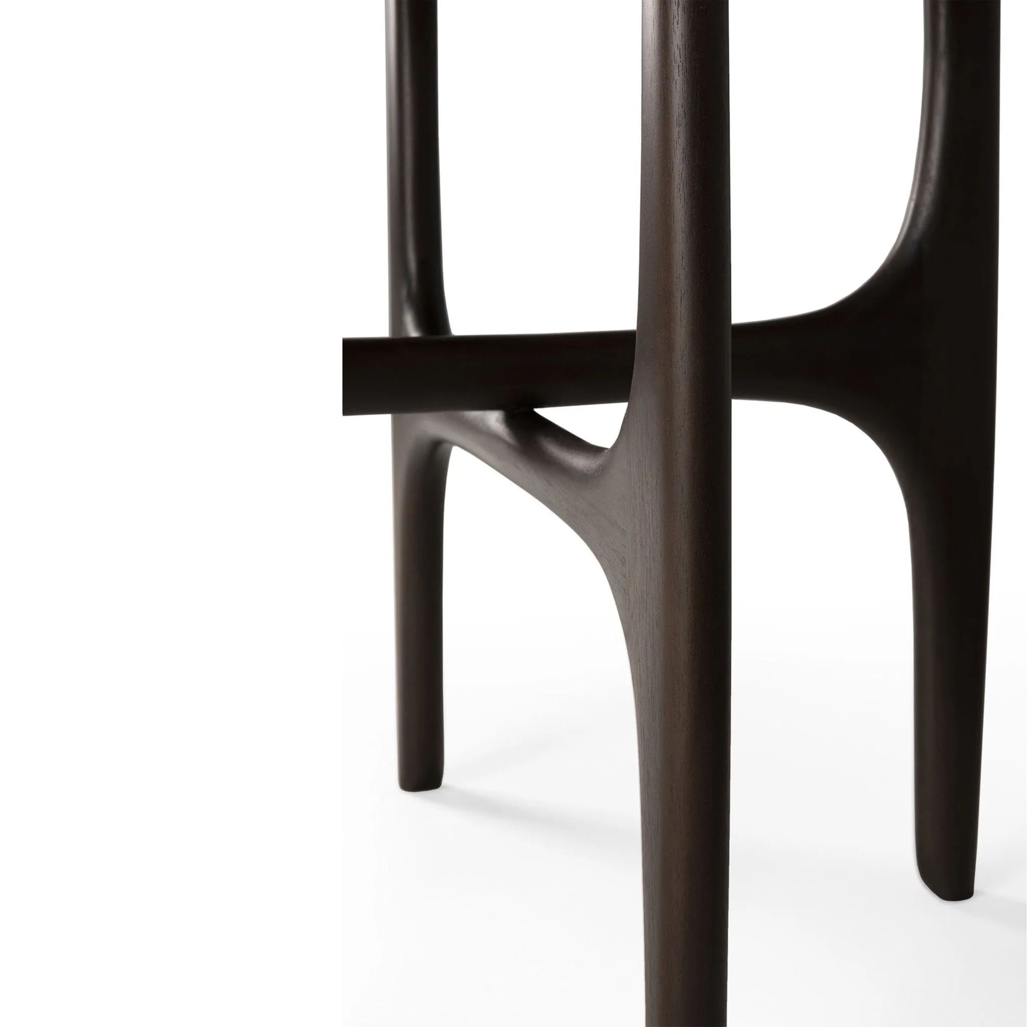 Pi Side Table - Mahogany  Dark Brown - Image 4