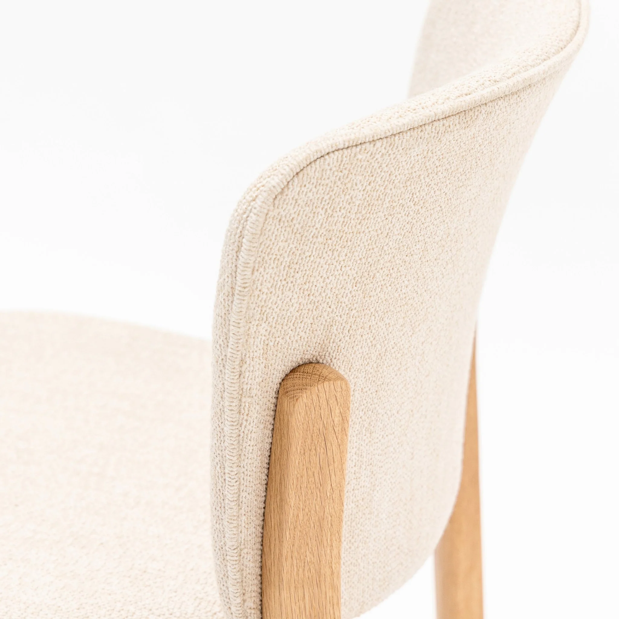 Pinta Chair - Light Oak & Vanilla - Image 9