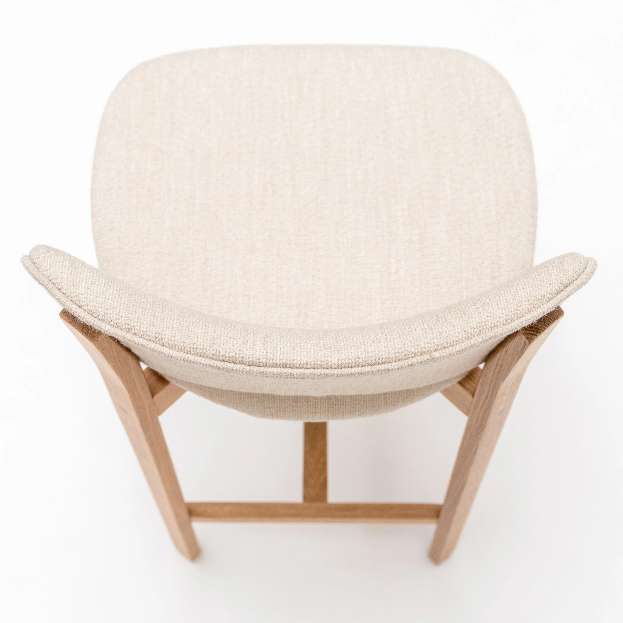 Pinta Counter Chair - Light Oak & Vanilla - Image 11