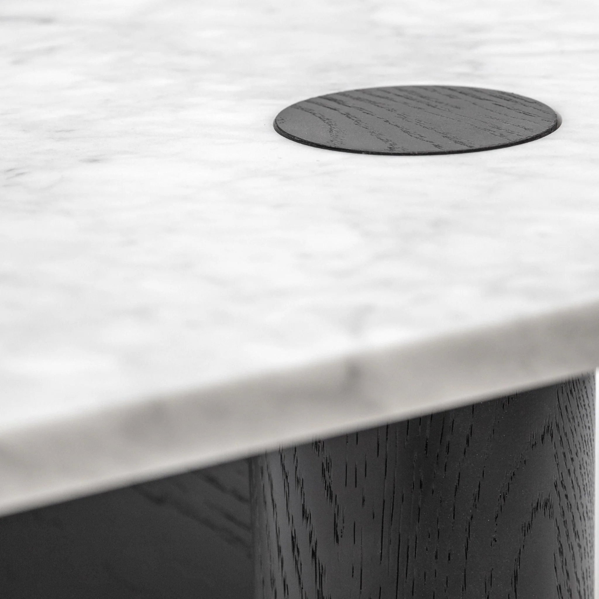 Pivot Coffee Table - Black Oak & Marble - Image 7