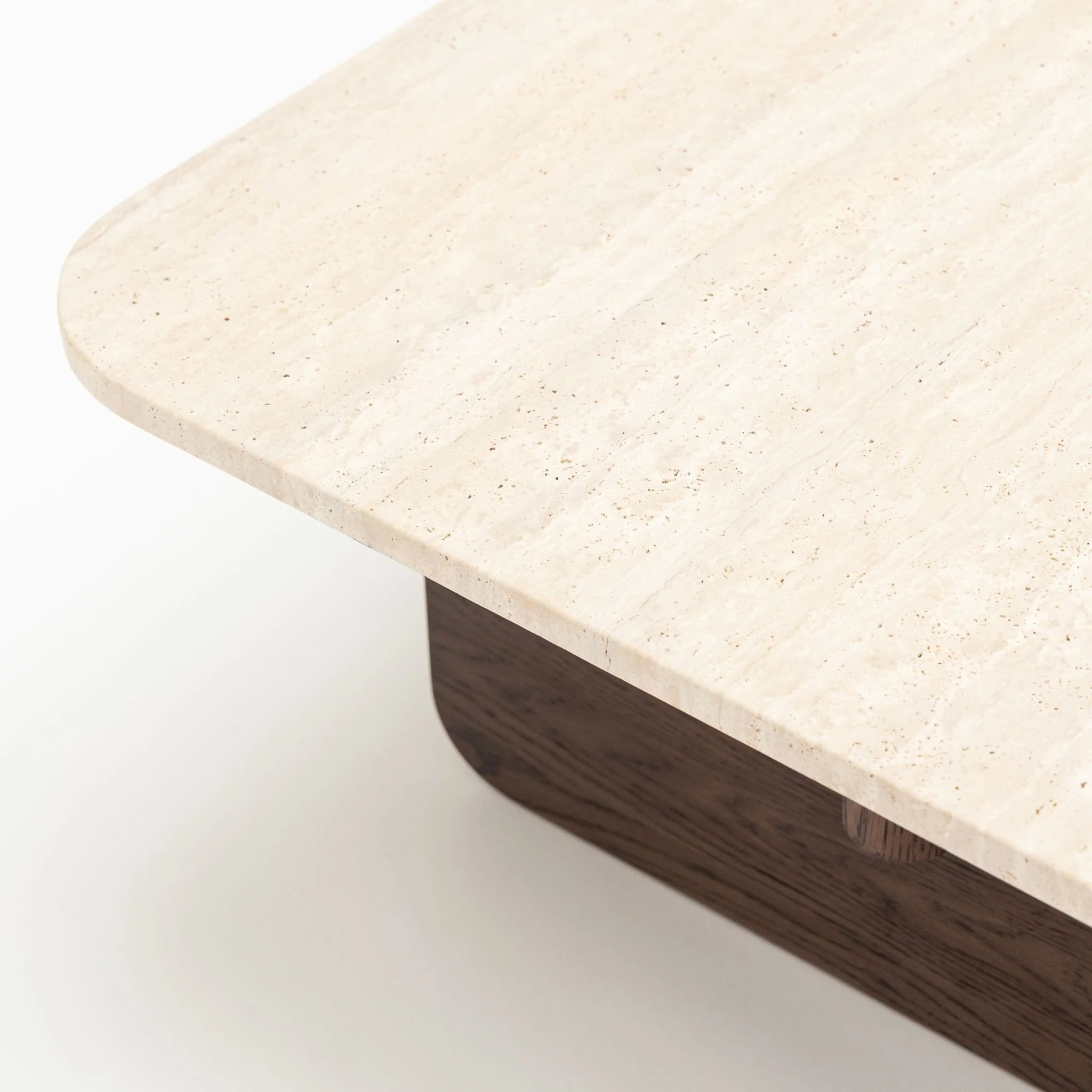 Pivot Coffee Table - Espresso Oak & Travertine - Image 8