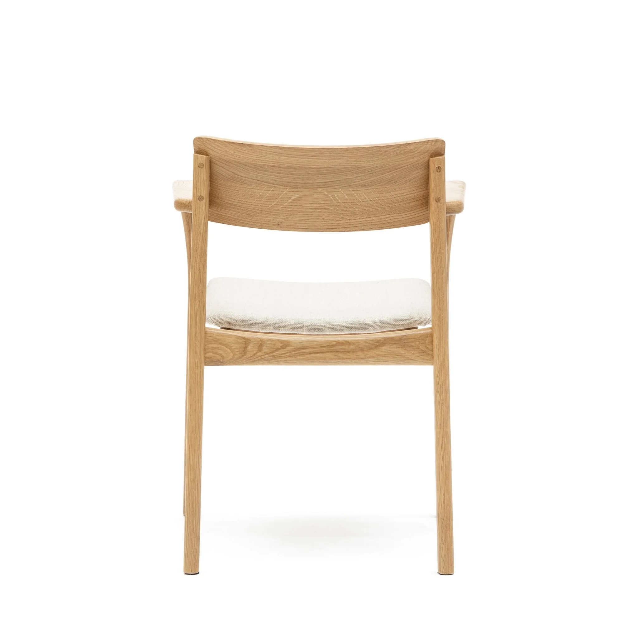 Poise Armchair - Light Oak & Oatmeal - Image 4