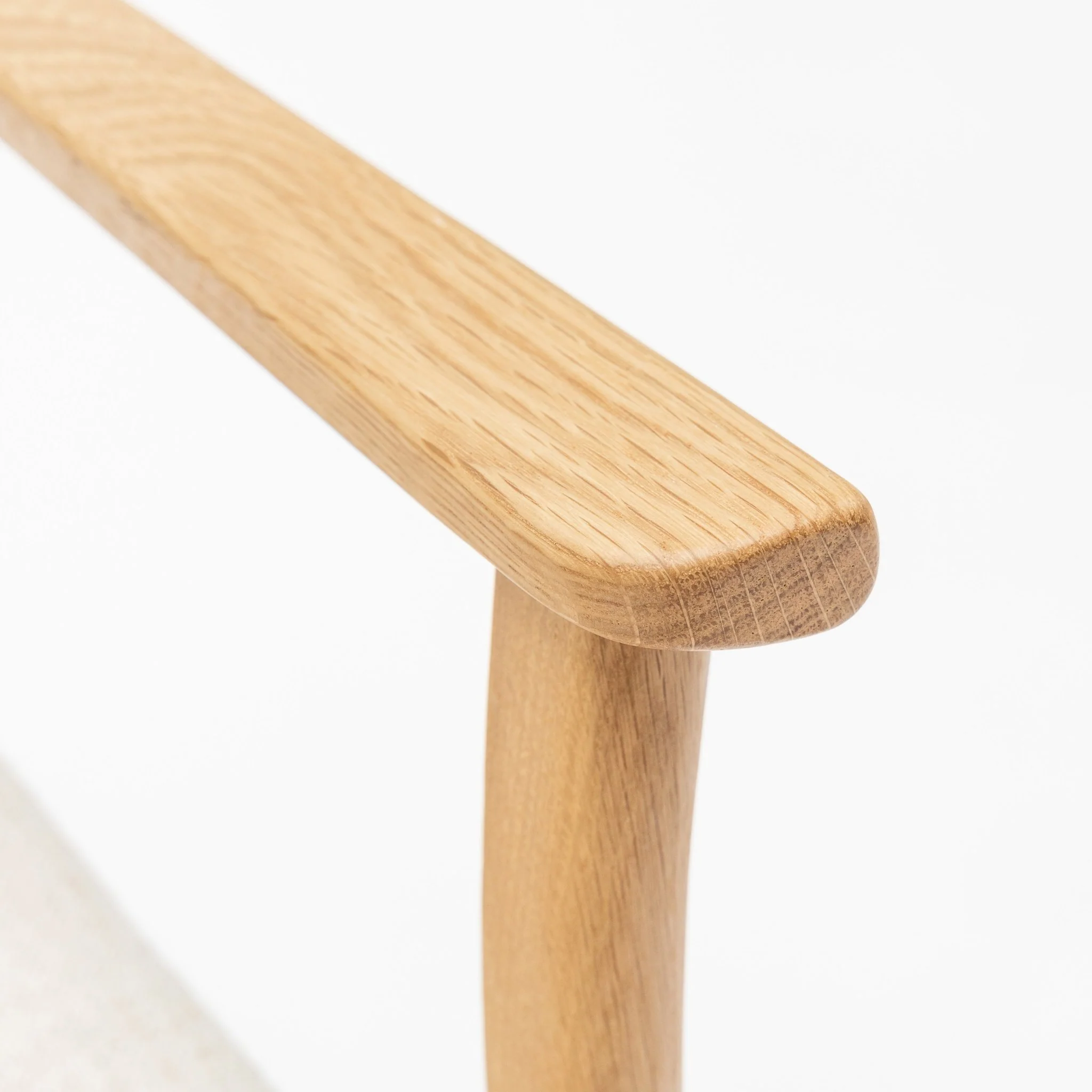 Poise Armchair - Light Oak & Oatmeal - Image 5