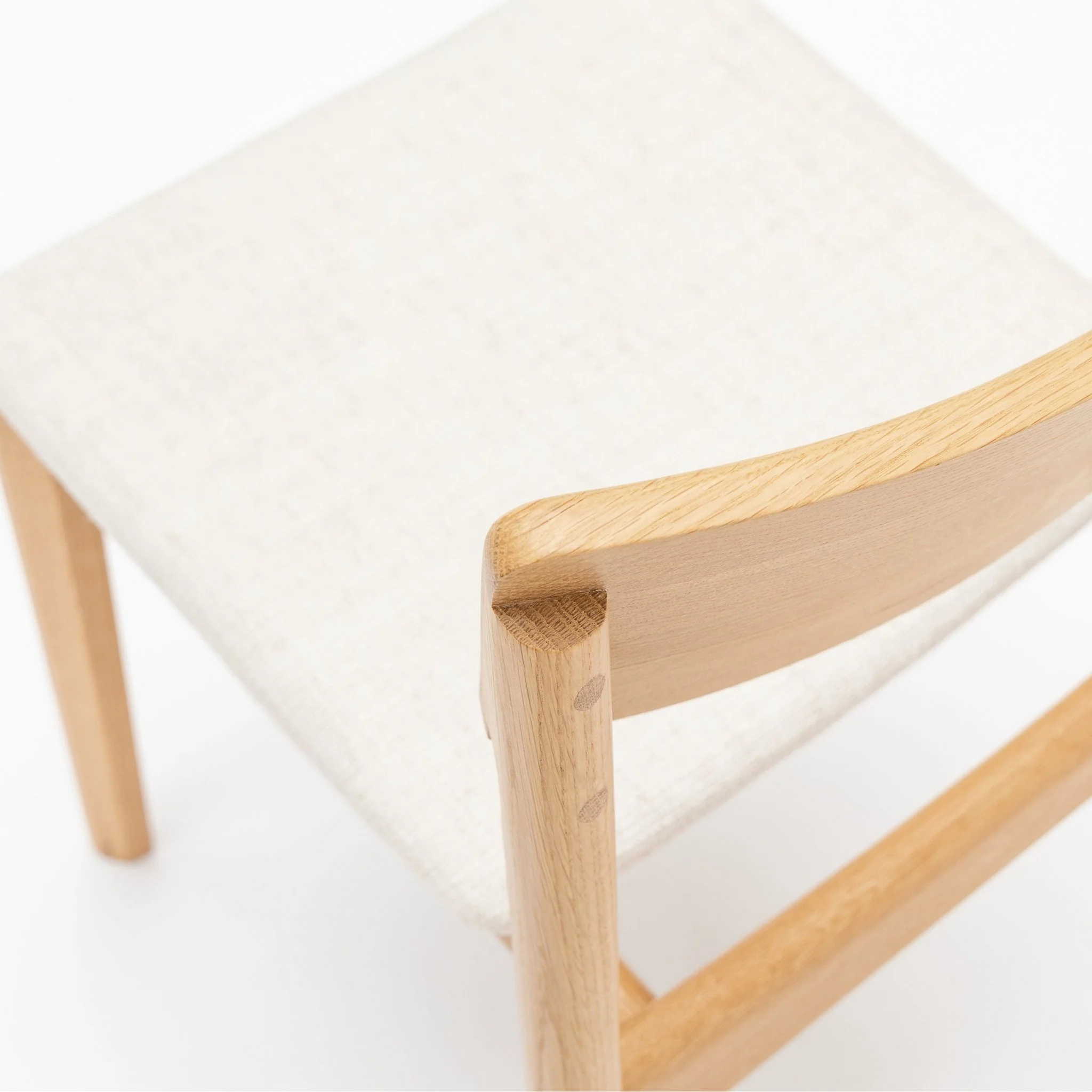 Poise Chair - Light Oak & Oatmeal - Image 7