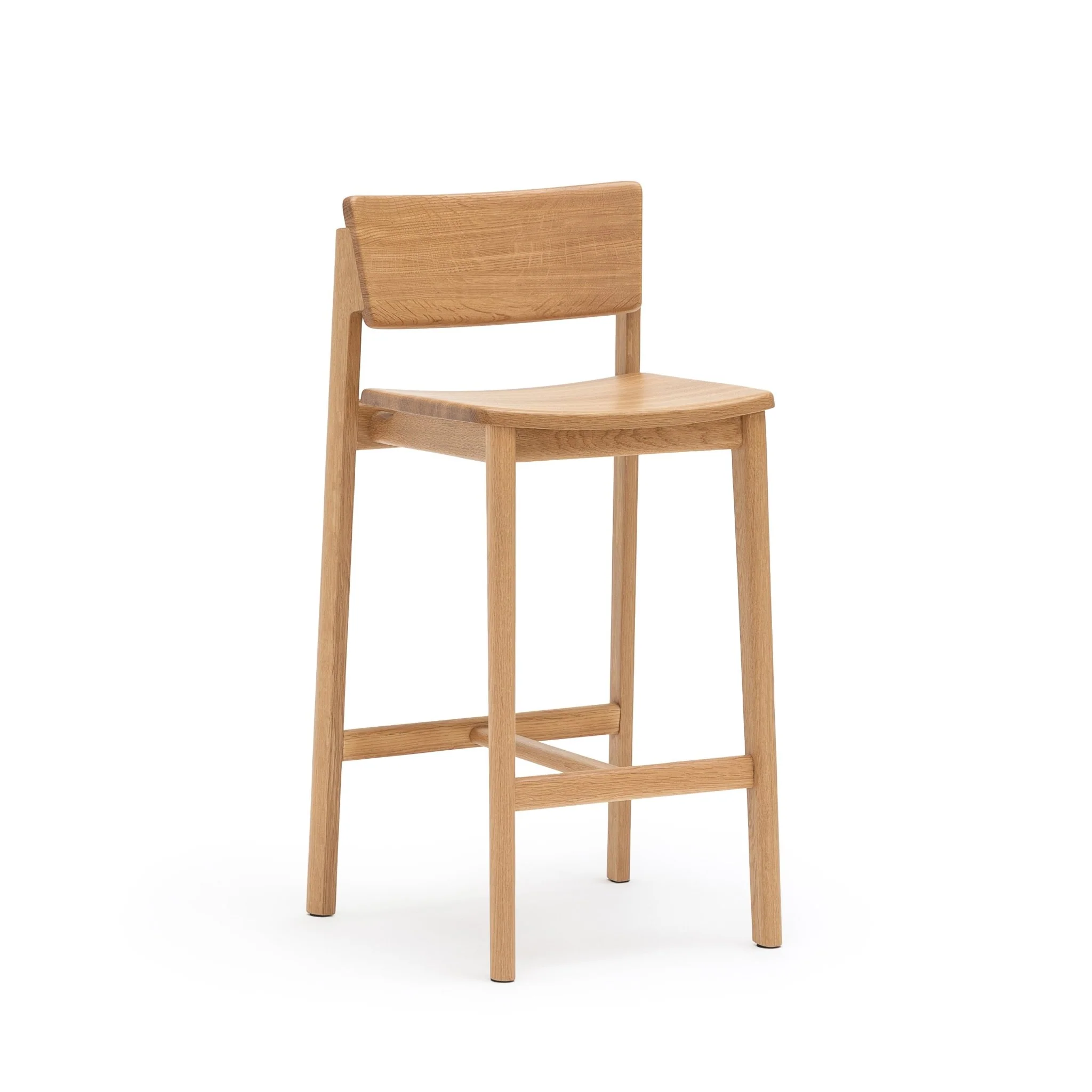 Poise Counter Chair - Light Oak