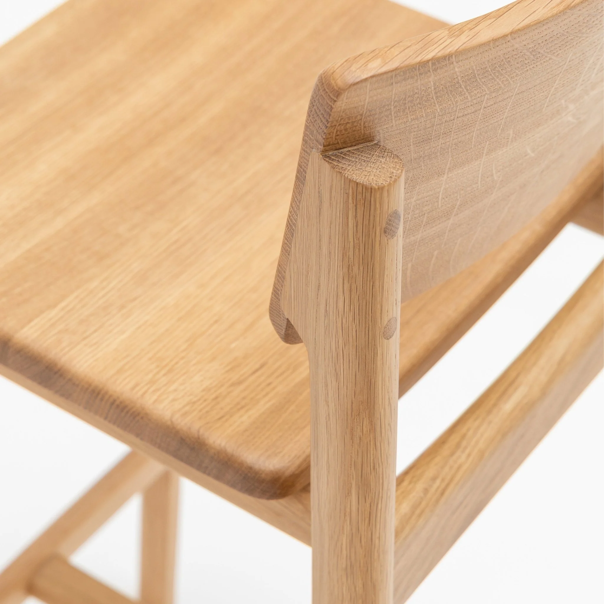 Poise Counter Chair - Light Oak - Image 6