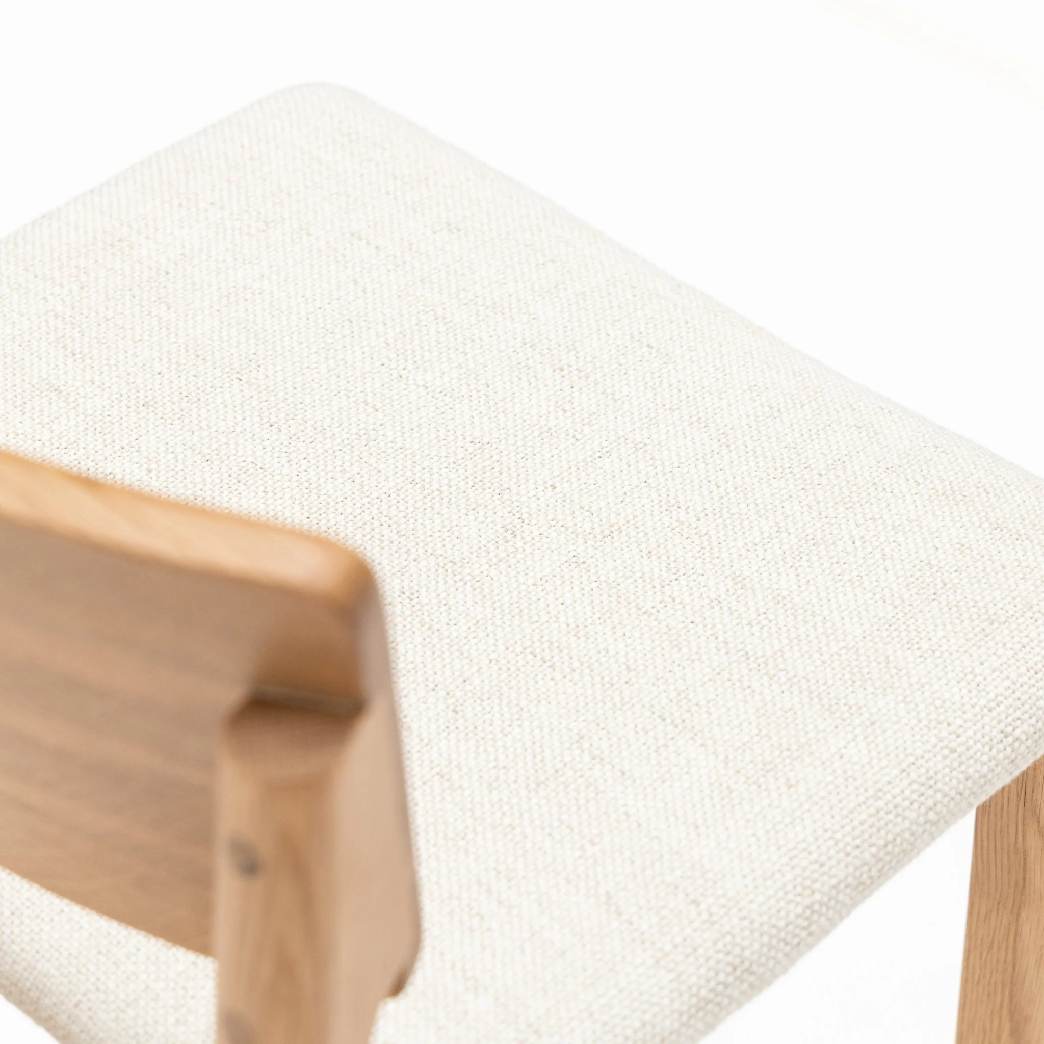 Poise Counter Chair - Light Oak & Oatmeal - Image 10