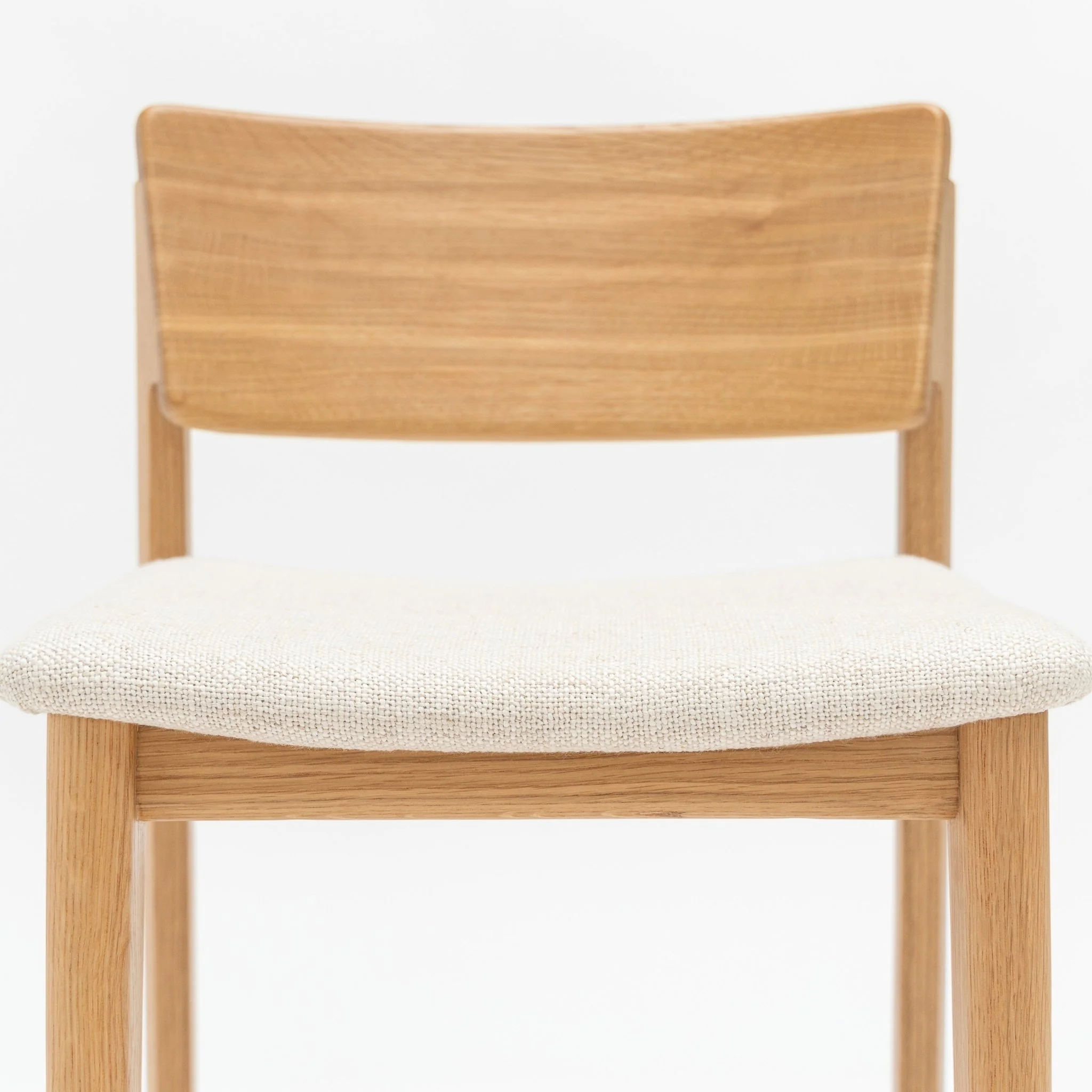 Poise Counter Chair - Light Oak & Oatmeal - Image 11