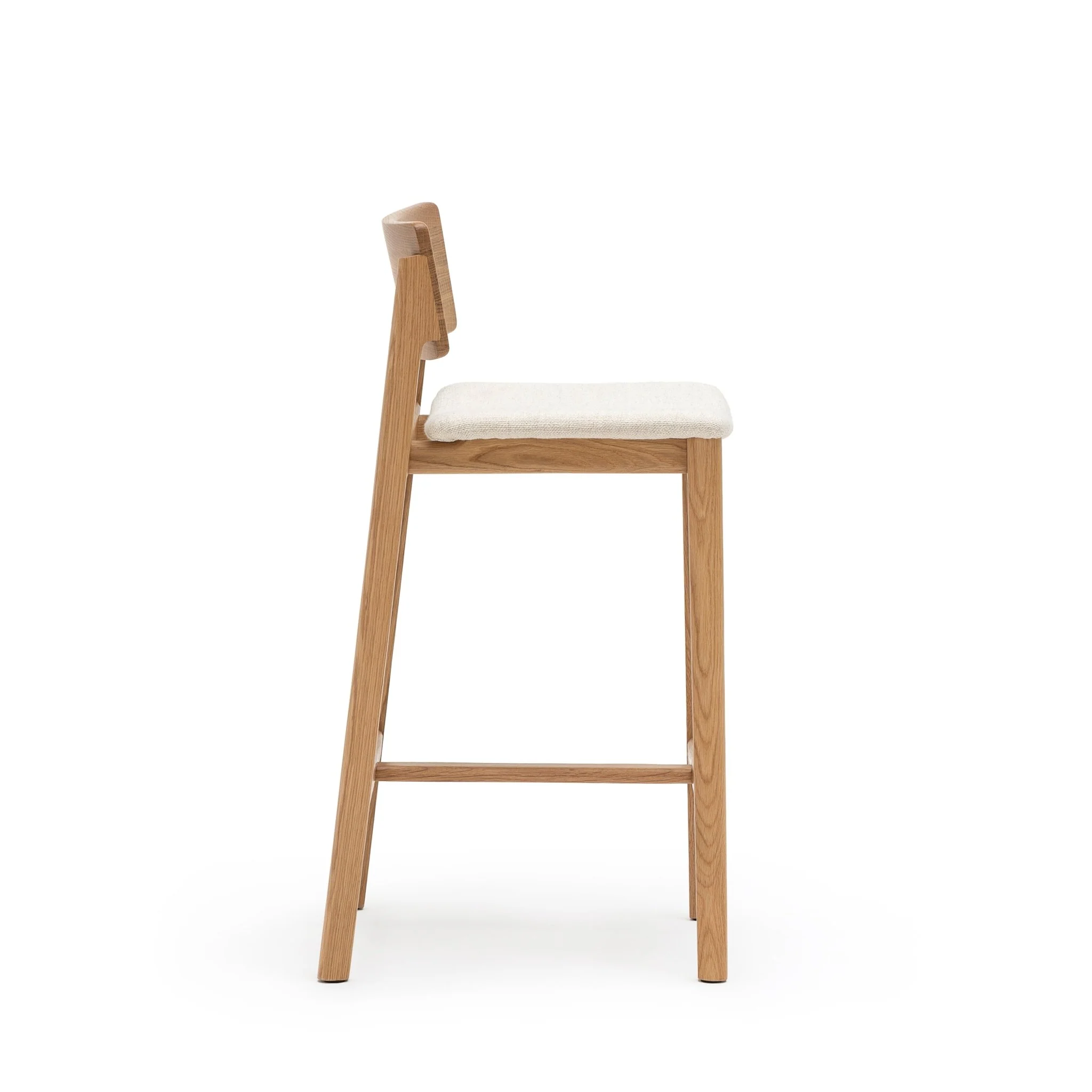 Poise Counter Chair - Light Oak & Oatmeal - Image 3