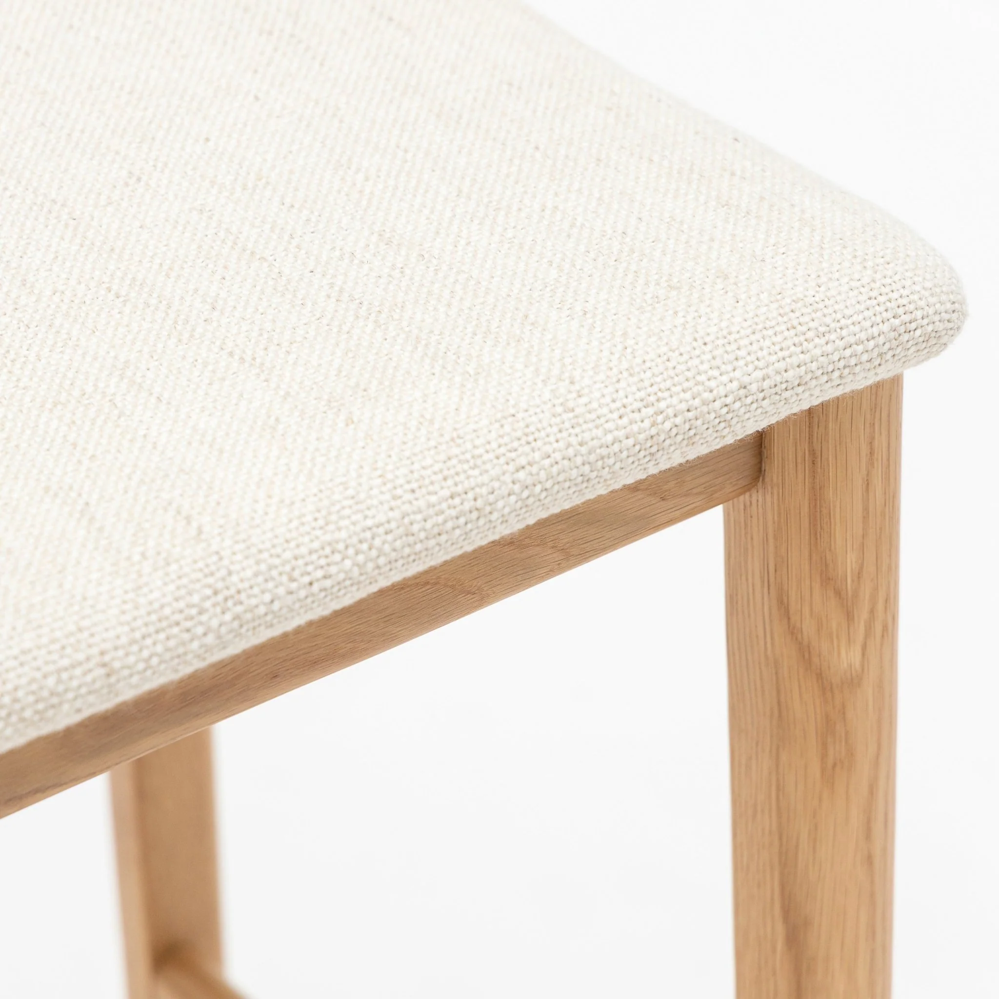 Poise Counter Chair - Light Oak & Oatmeal - Image 5