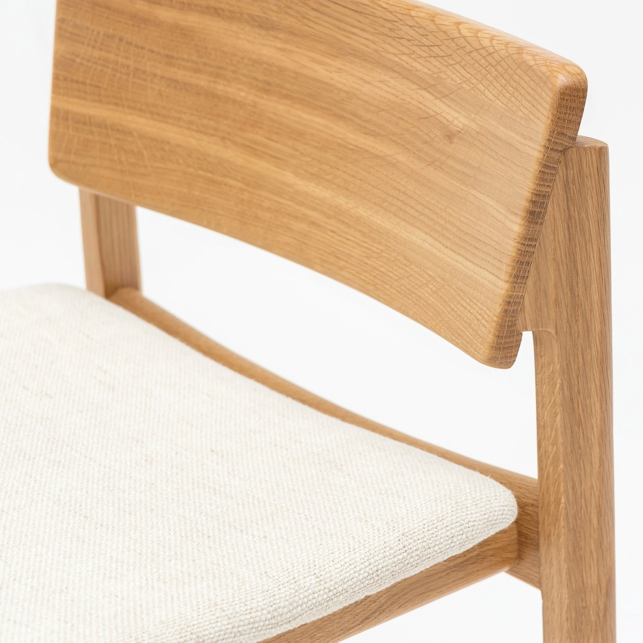 Poise Counter Chair - Light Oak & Oatmeal - Image 6