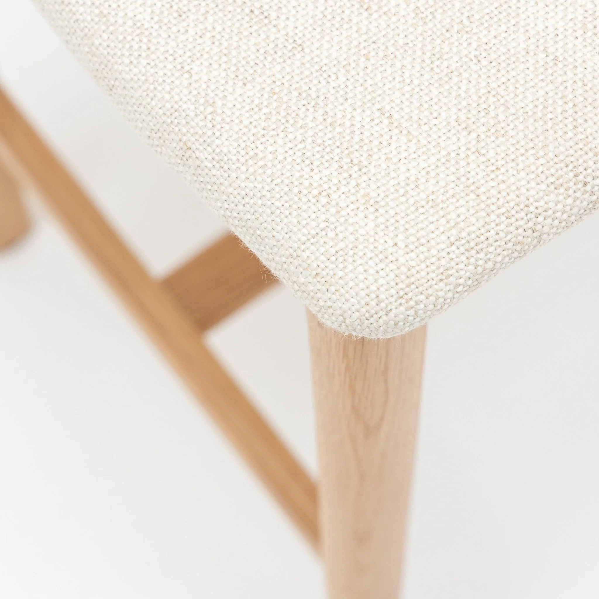 Poise Counter Chair - Light Oak & Oatmeal - Image 8