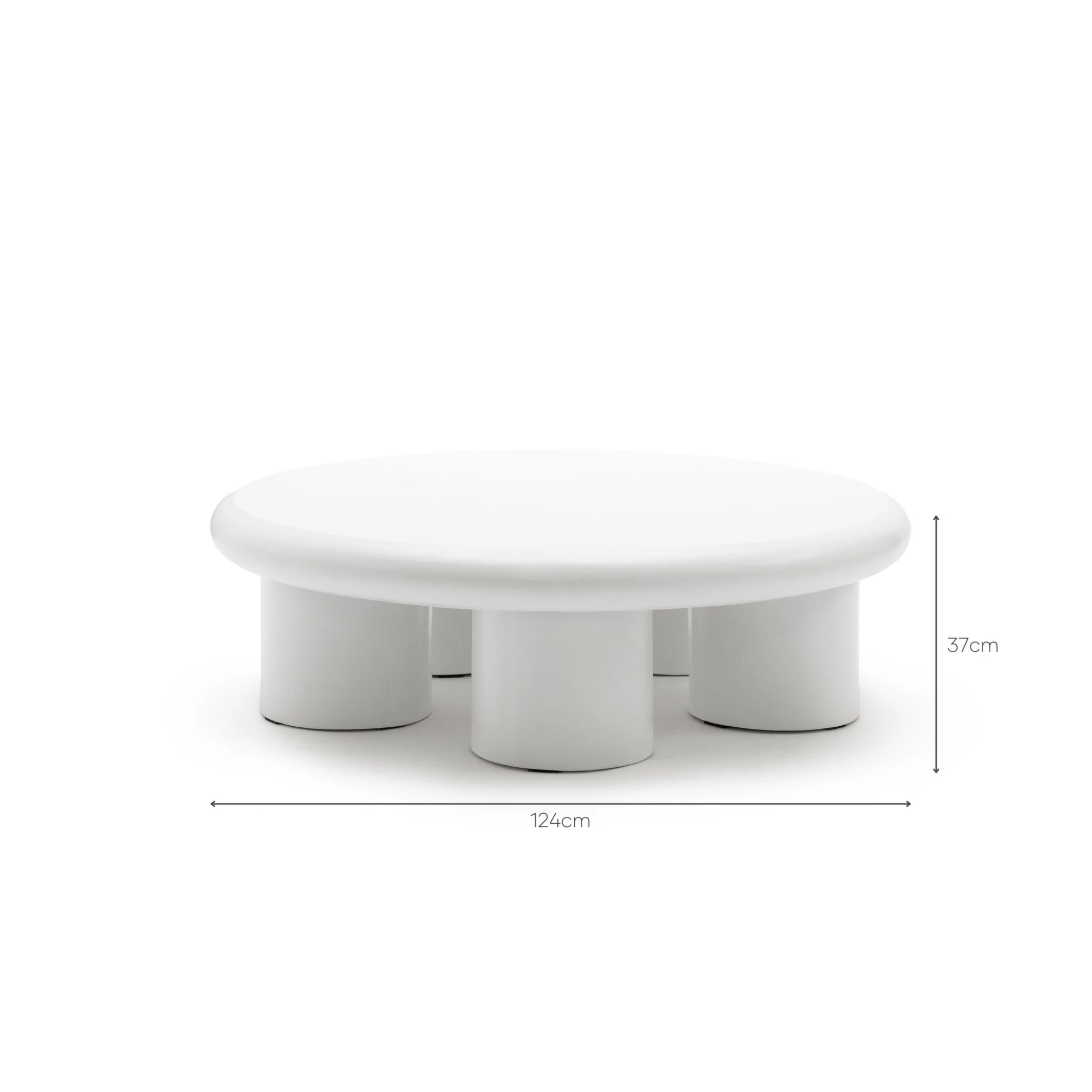 Ponte Coffee Table - Chalk - Image 7
