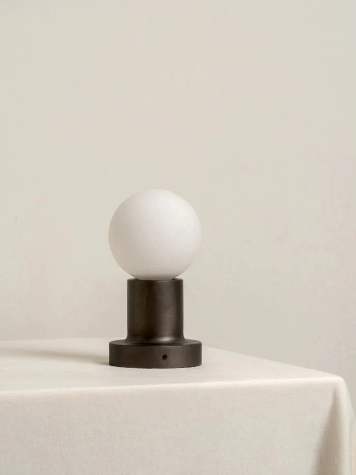 Porta - Bronze And Opal Rechargeable Table Lamp - Image 4
