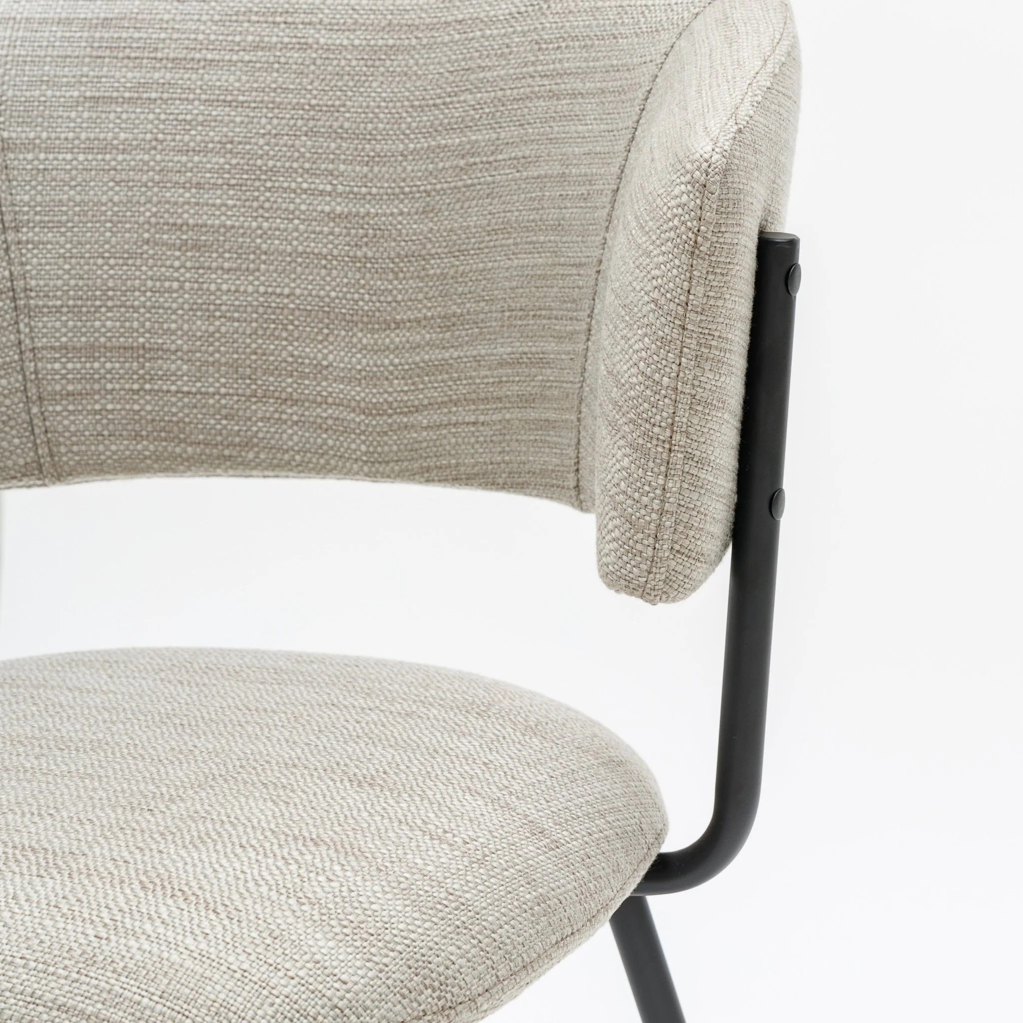 Porto Counter Chair - Light Grey - Image 12