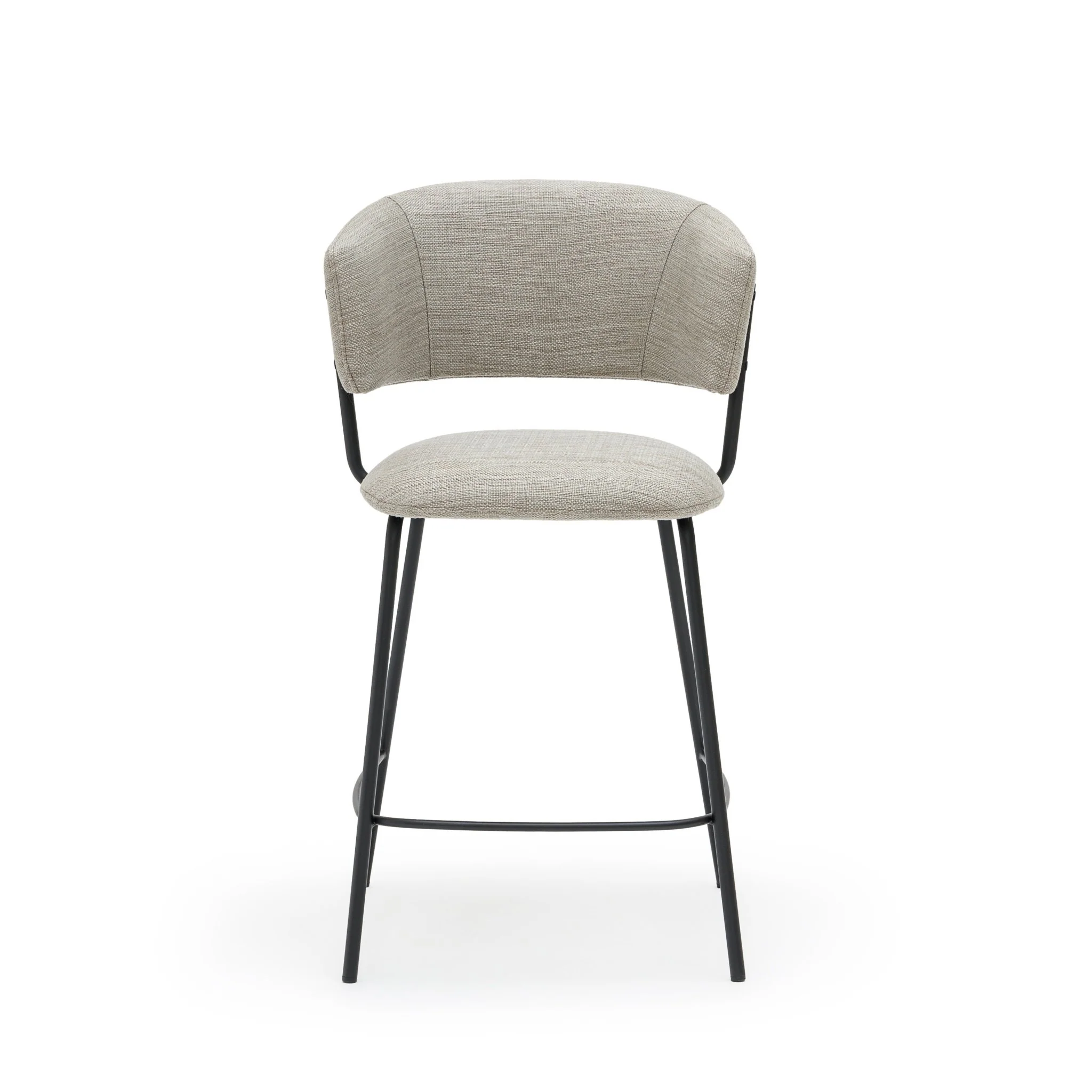 Porto Counter Chair - Light Grey - Image 2