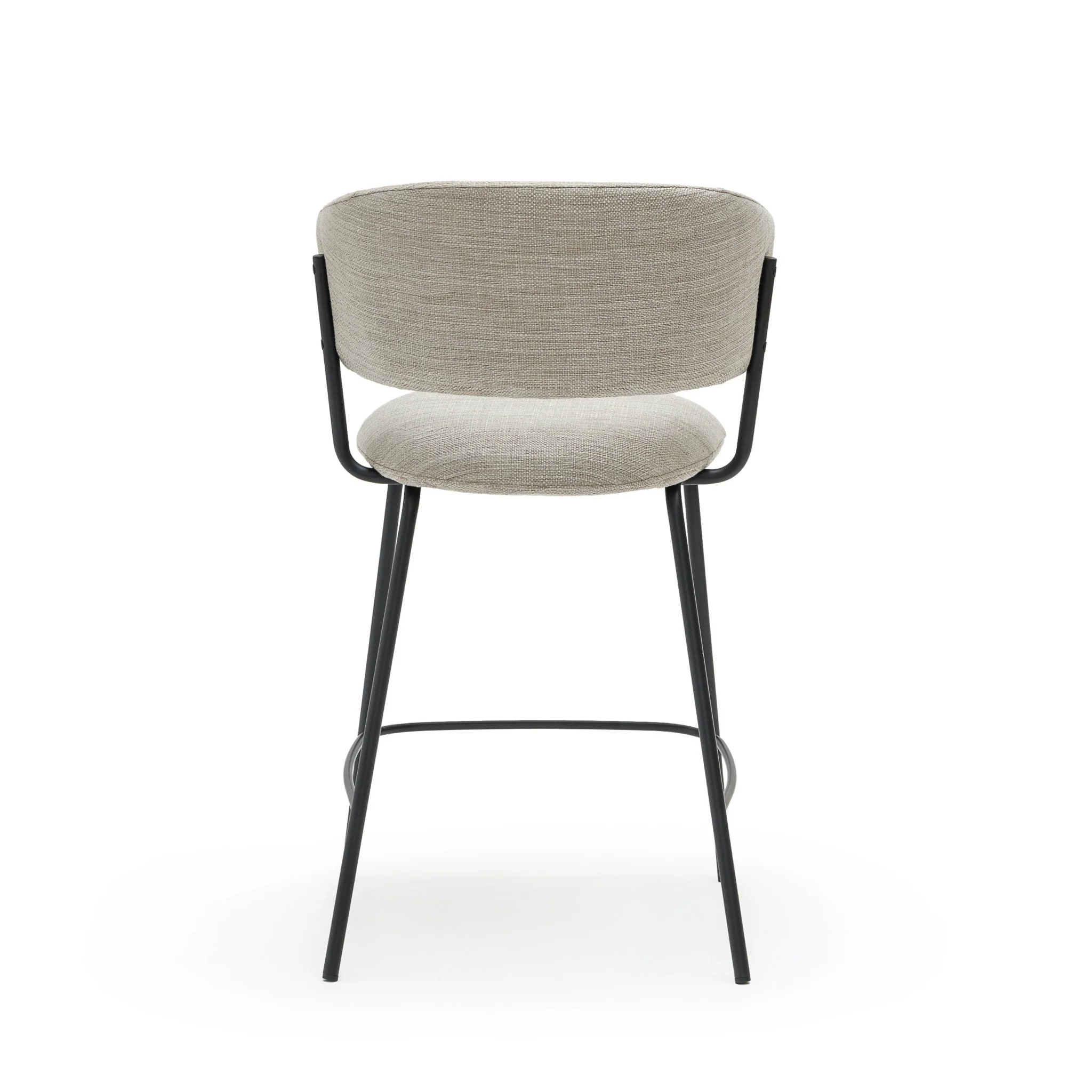 Porto Counter Chair - Light Grey - Image 4