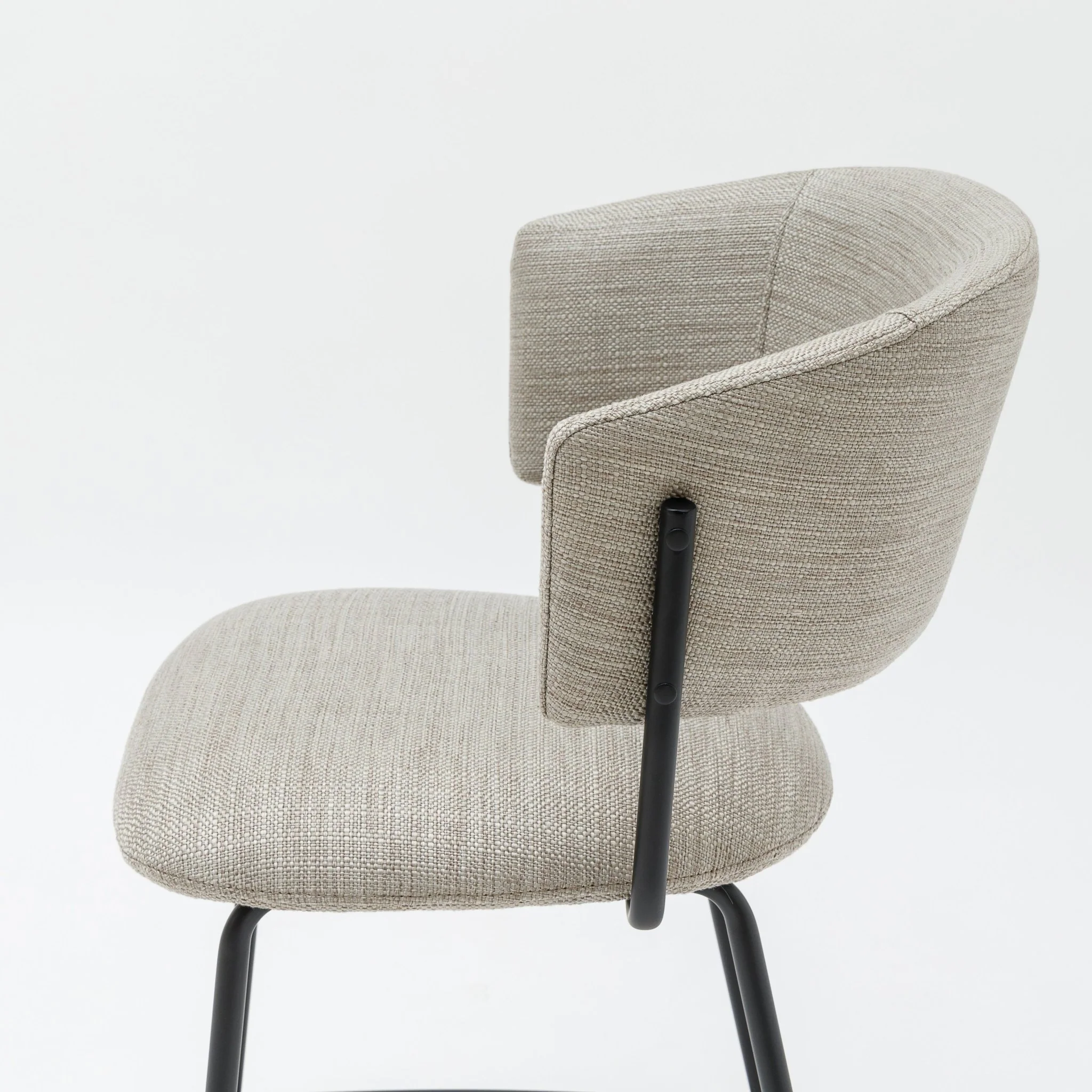 Porto Counter Chair - Light Grey - Image 6