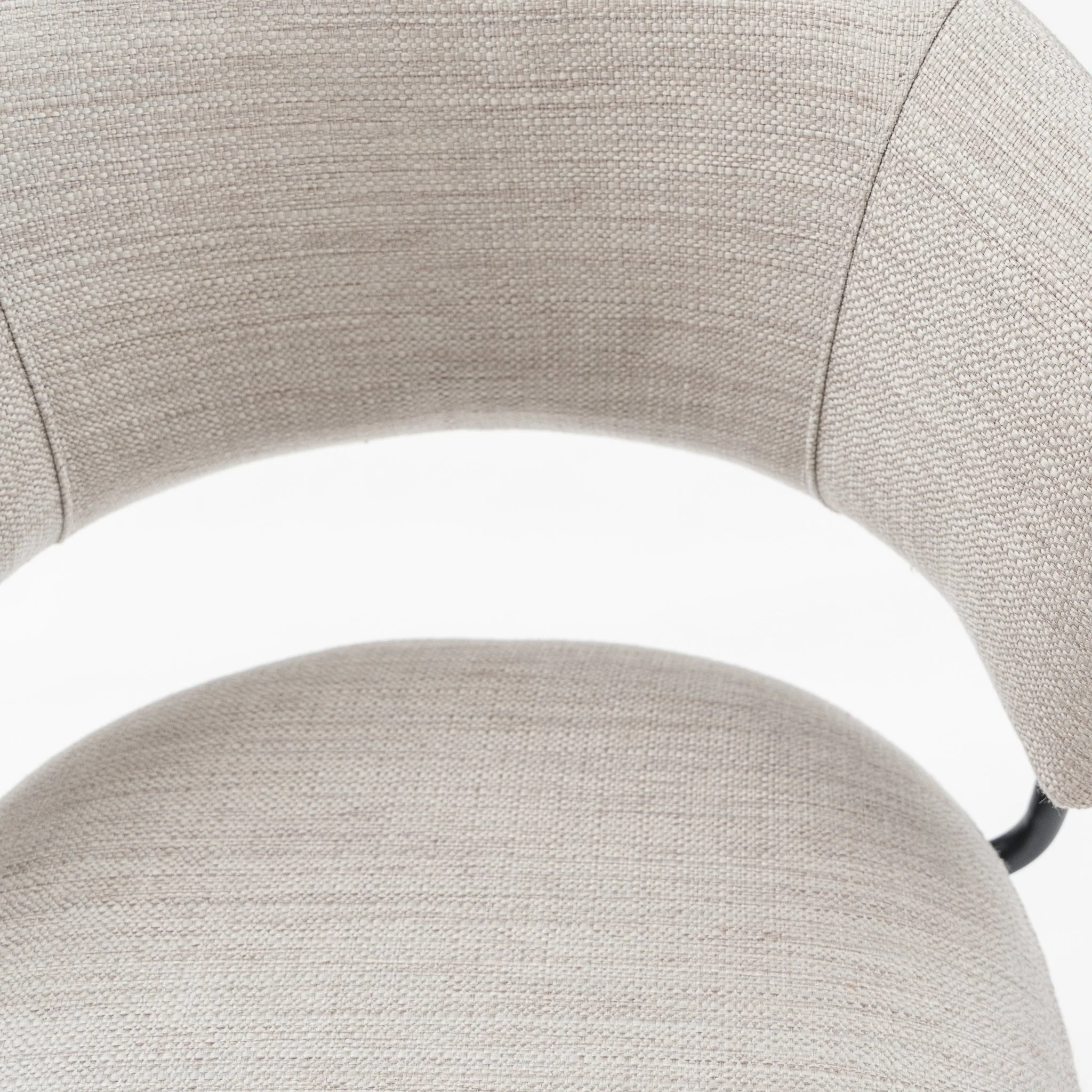 Porto Dining Chair - Light Grey - Image 8