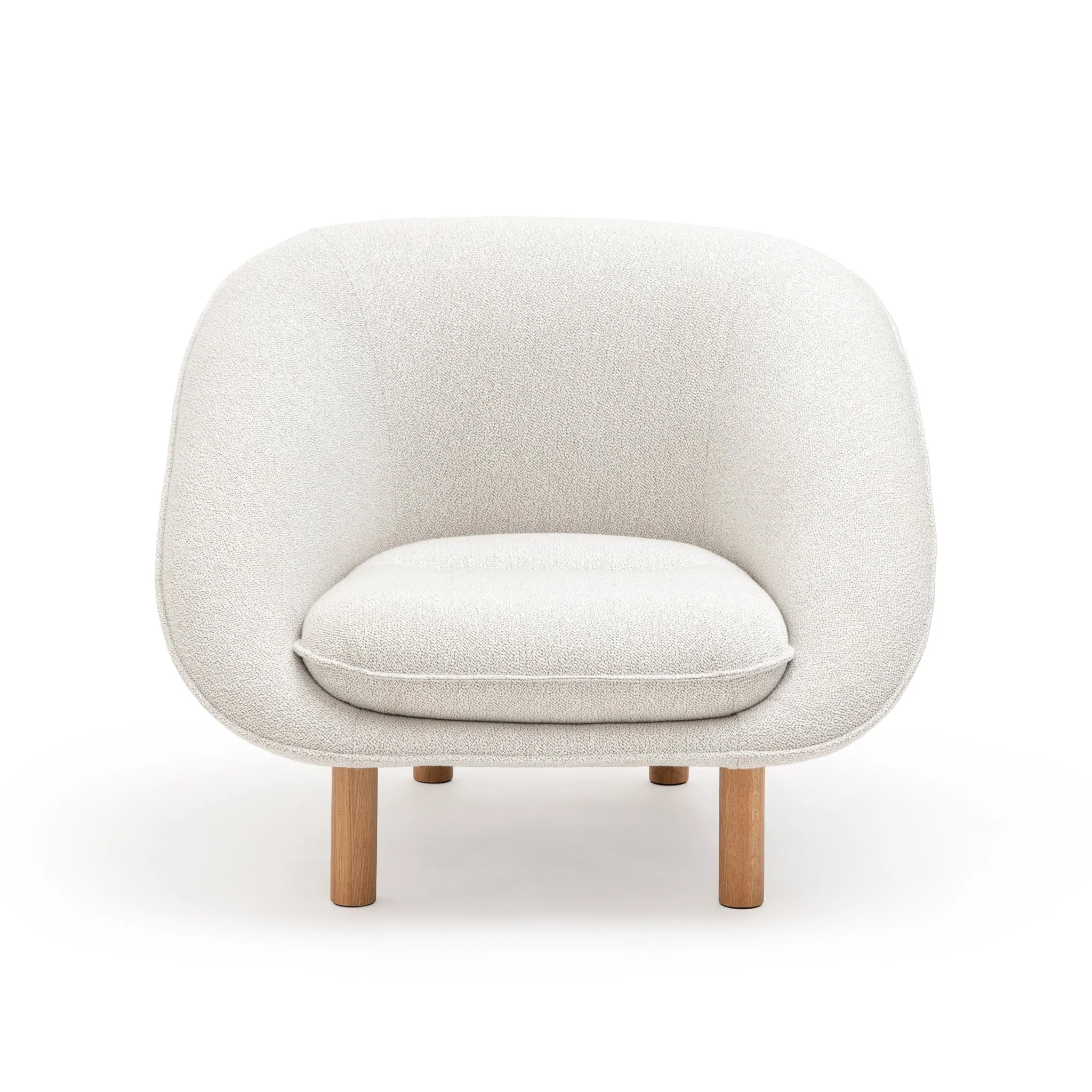 Portobello Chair - Light Oak & Salix Snow - Image 2