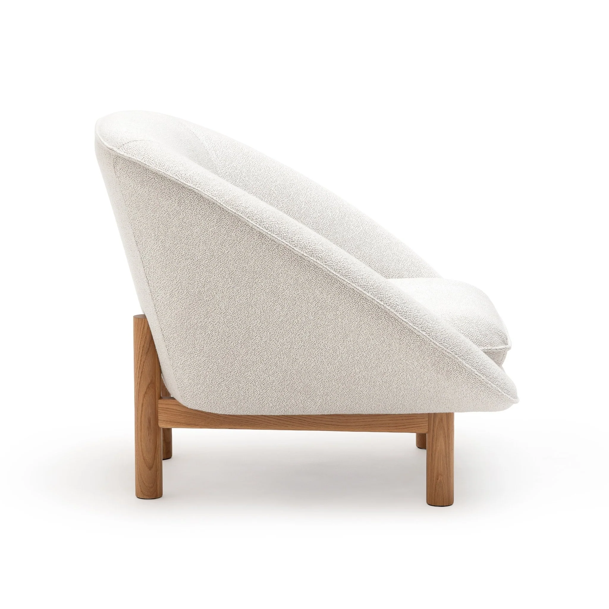 Portobello Chair - Light Oak & Salix Snow - Image 3