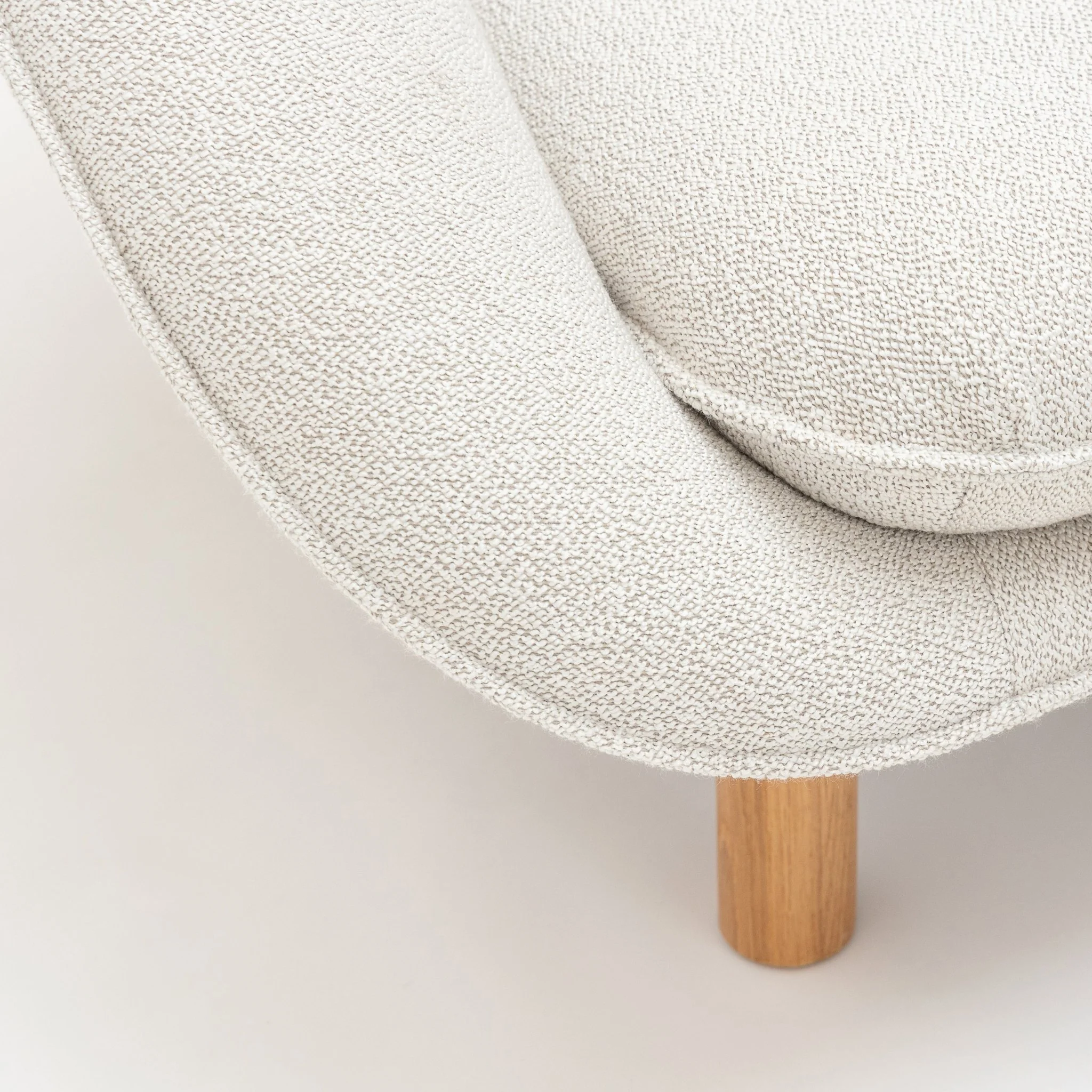 Portobello Chair - Light Oak & Salix Snow - Image 7