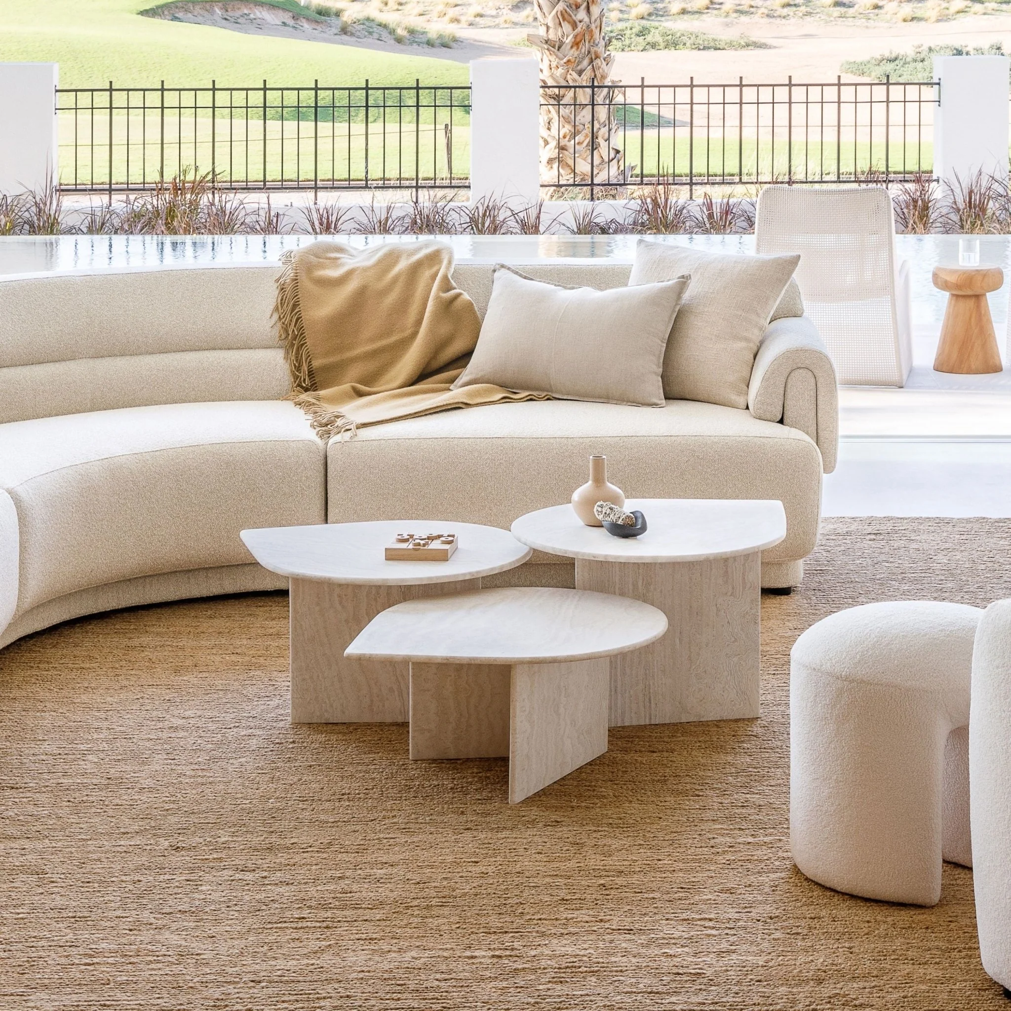 Raindrop Coffee Table Set - Image 2