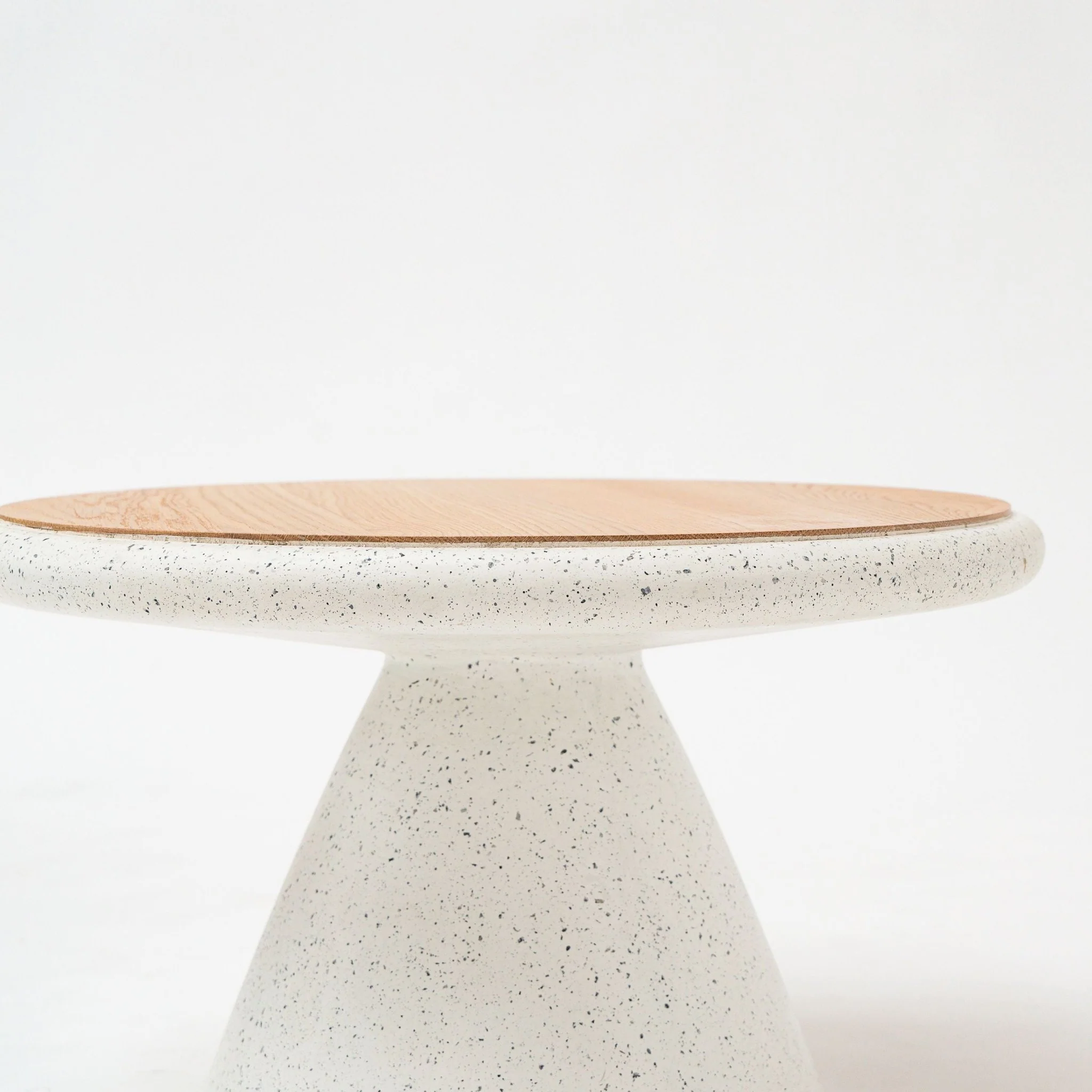Ramel Coffee Table - Light Oak & Terrazzo Feta - Image 4