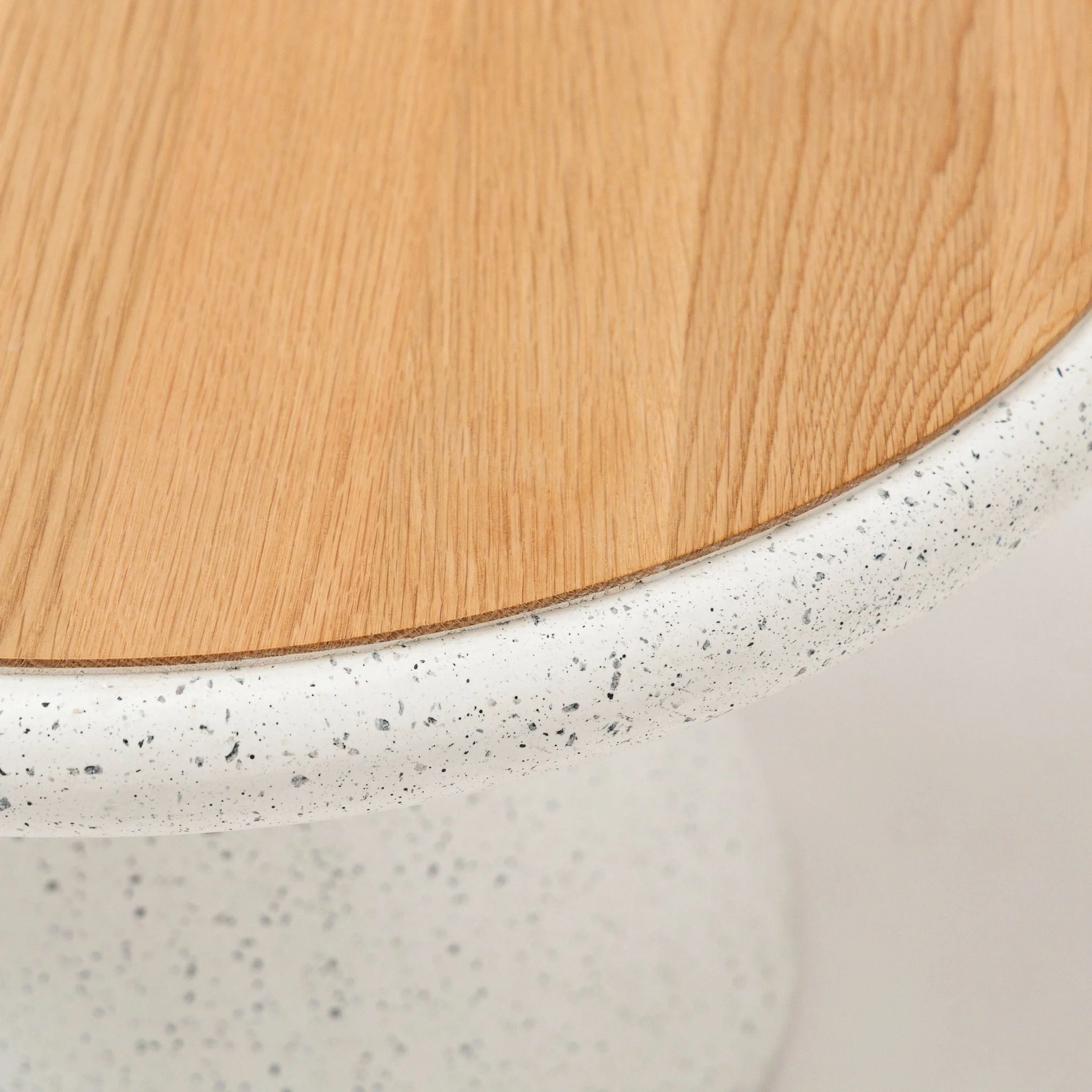 Ramel Coffee Table - Light Oak & Terrazzo Feta - Image 7