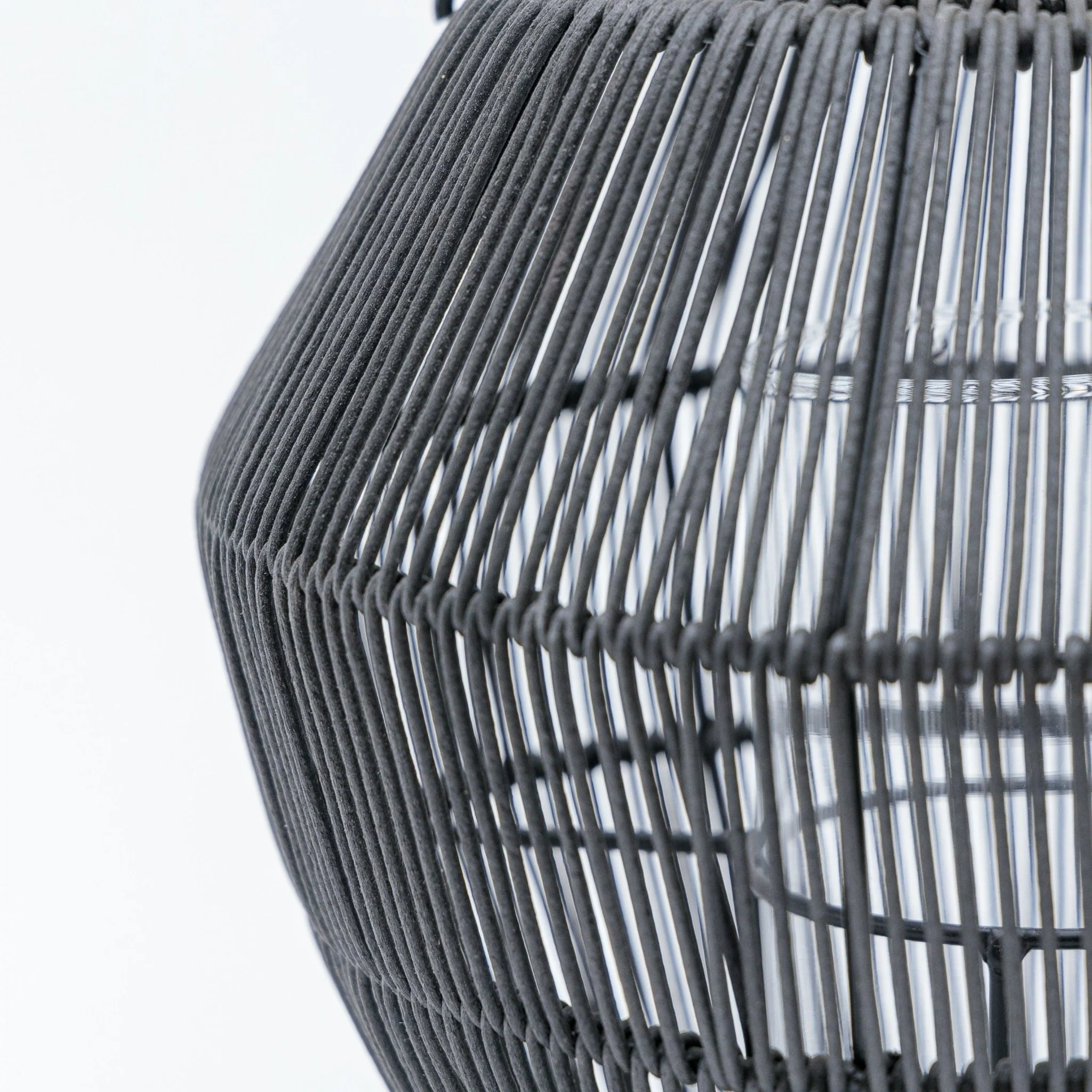 Ramos Glass Candle Holder - Lava - Image 5
