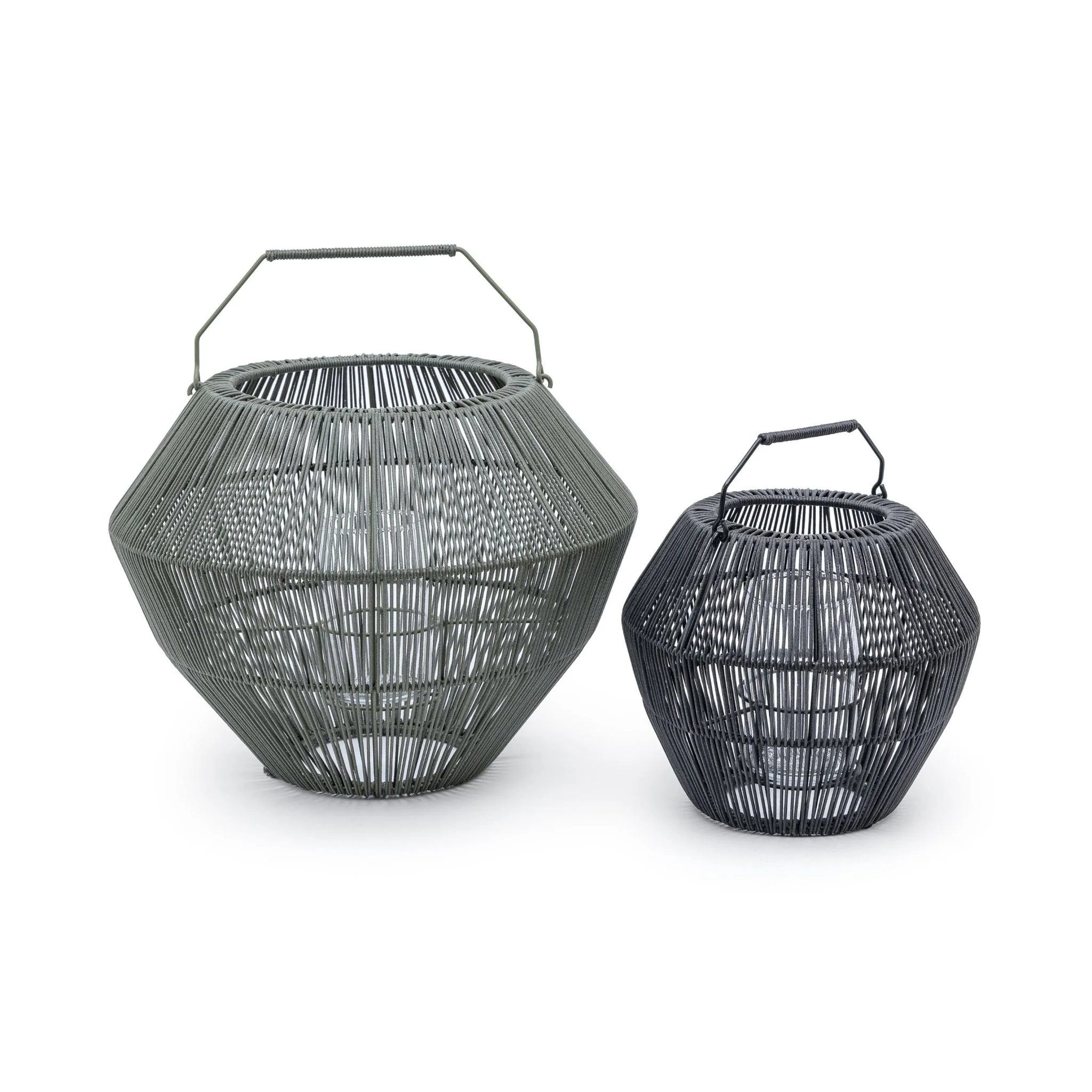 Ramos Glass Candle Holder - Moss - Image 10