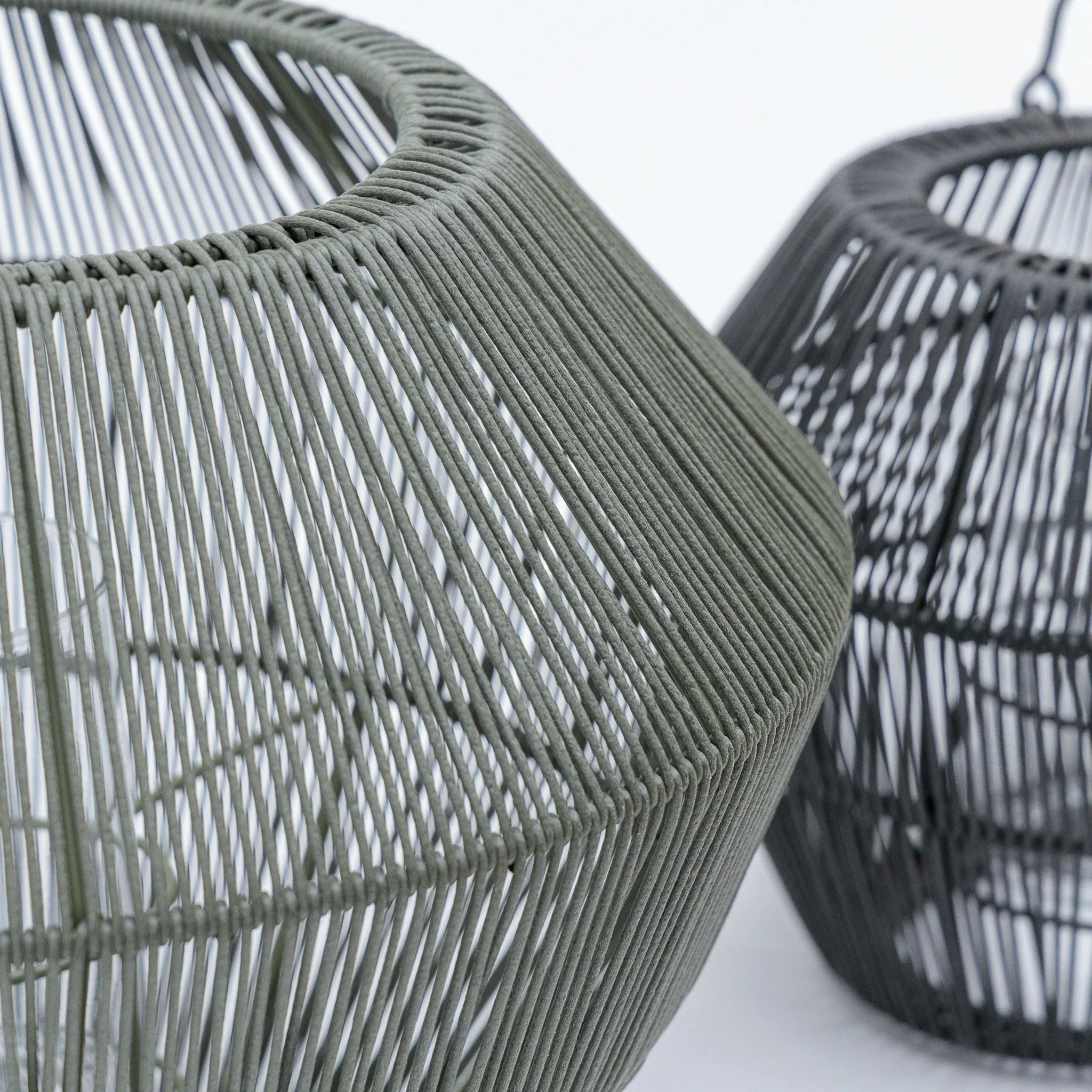 Ramos Glass Candle Holder - Moss - Image 3