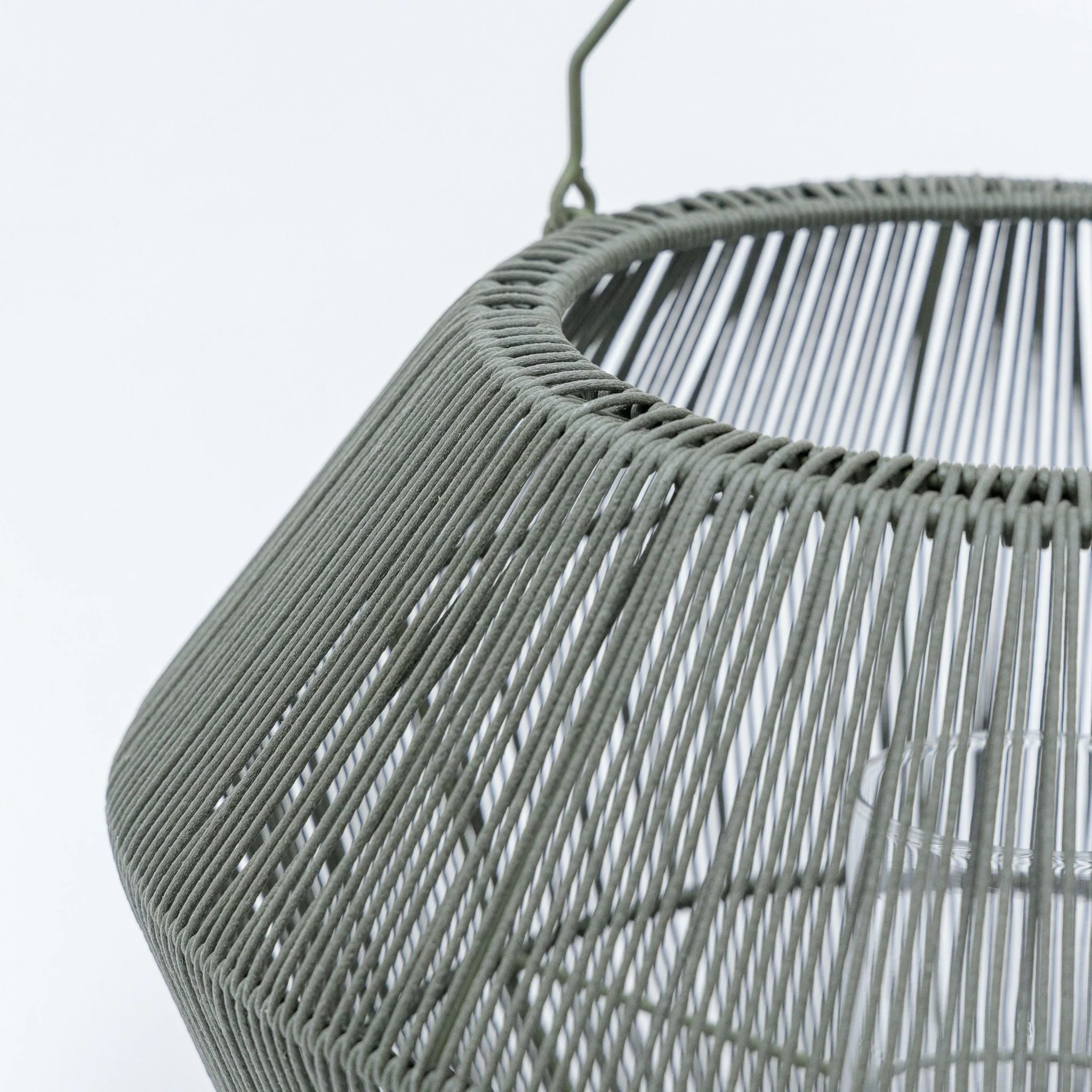 Ramos Glass Candle Holder - Moss - Image 7