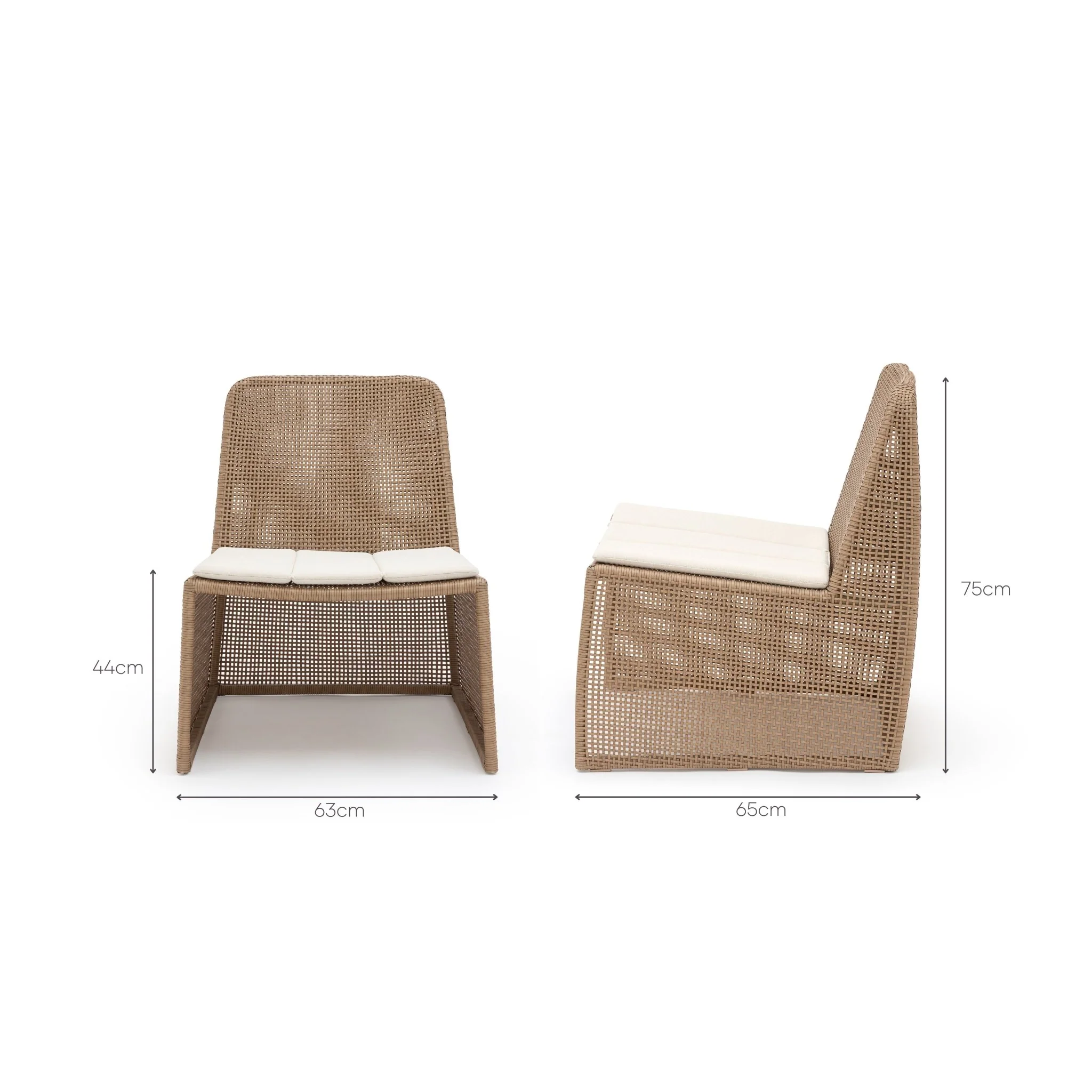 Reef Lounge Chair - Natural - Image 14