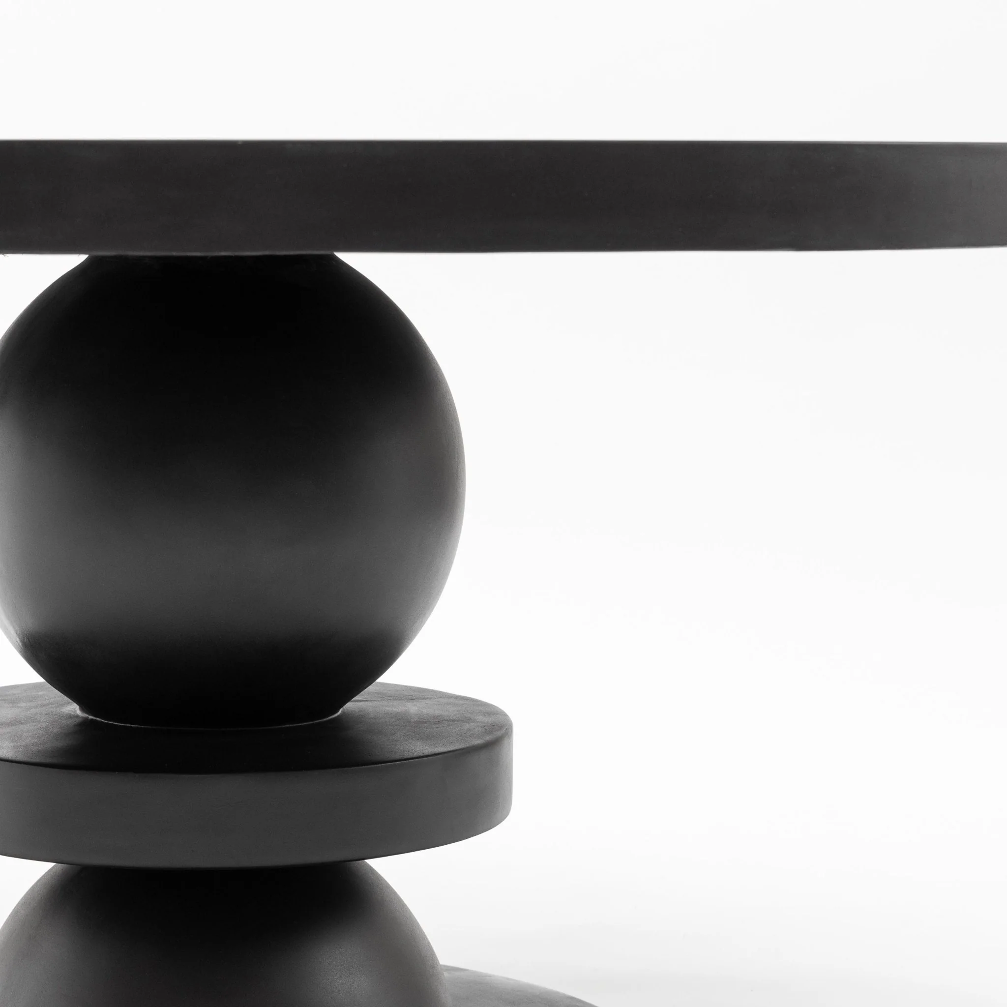 Regent Round Dining Table - Lava - Image 6