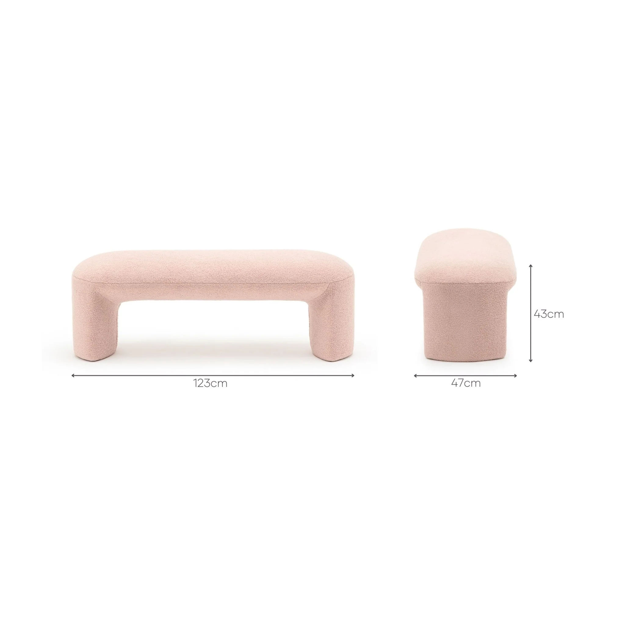 Remi Bench - Soft Terracotta - Image 10