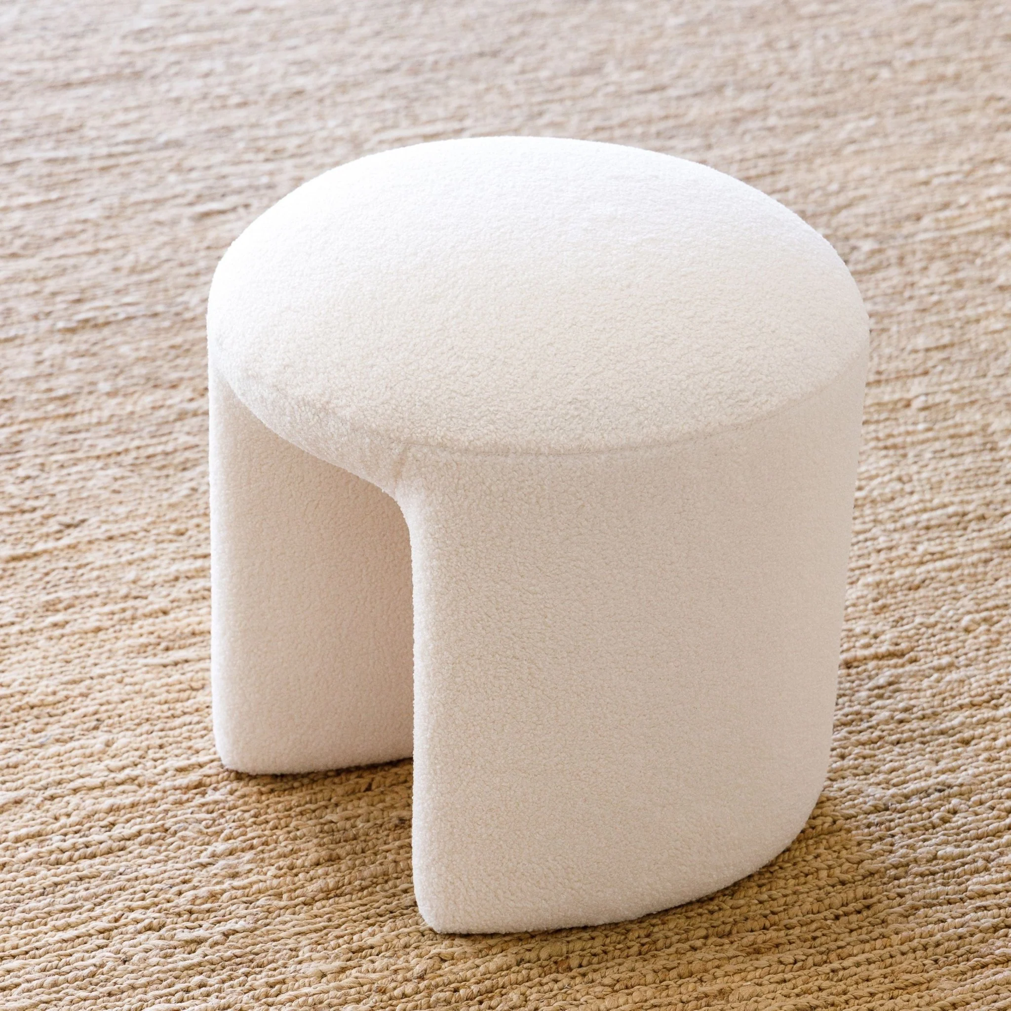 Remi Stool - Cream - Image 5