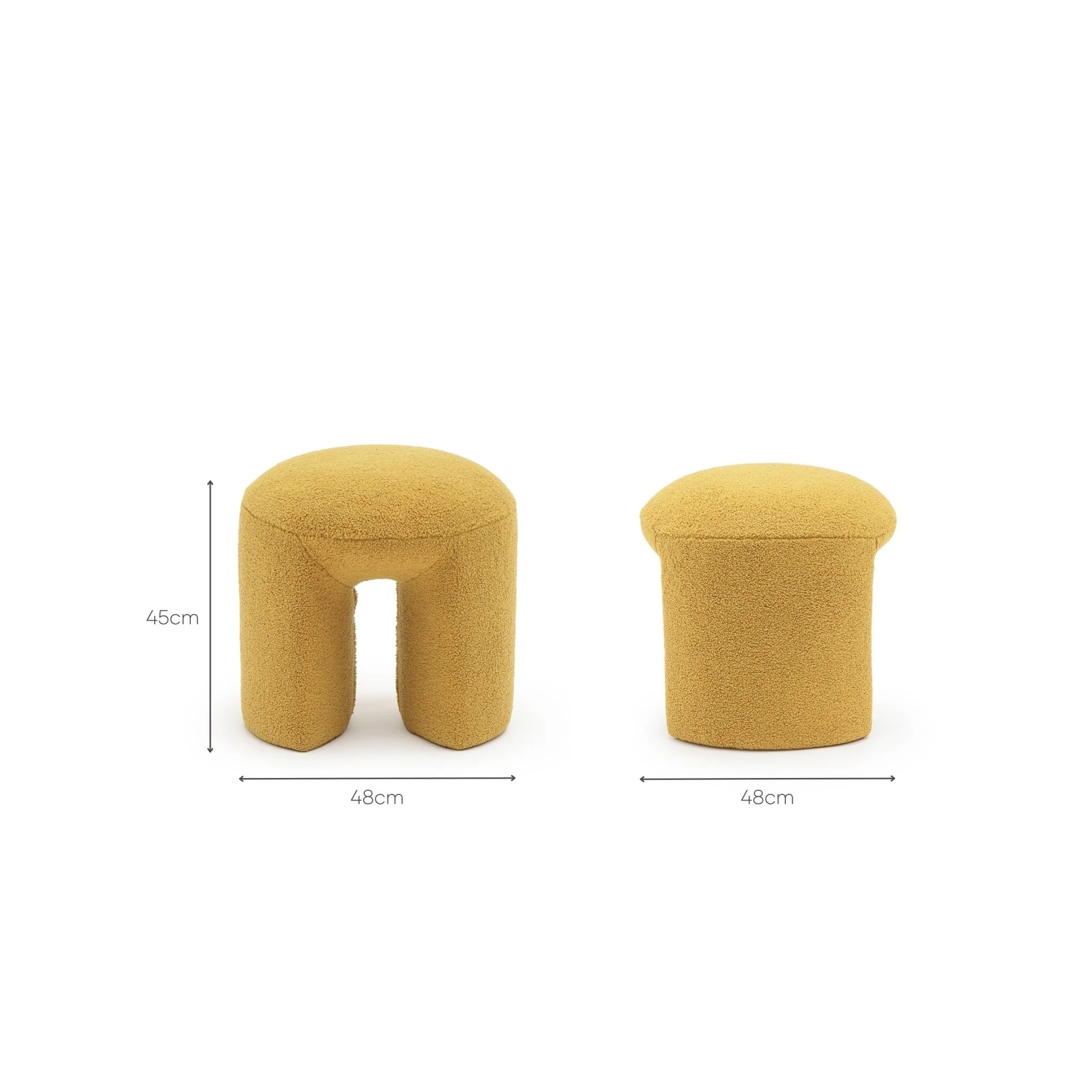 Remi Stool - Mustard - Image 10