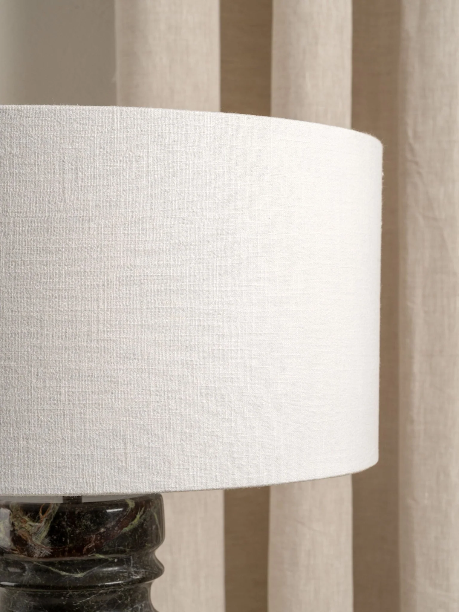 Renee - Large Green Marble Table Lamp - Image 6