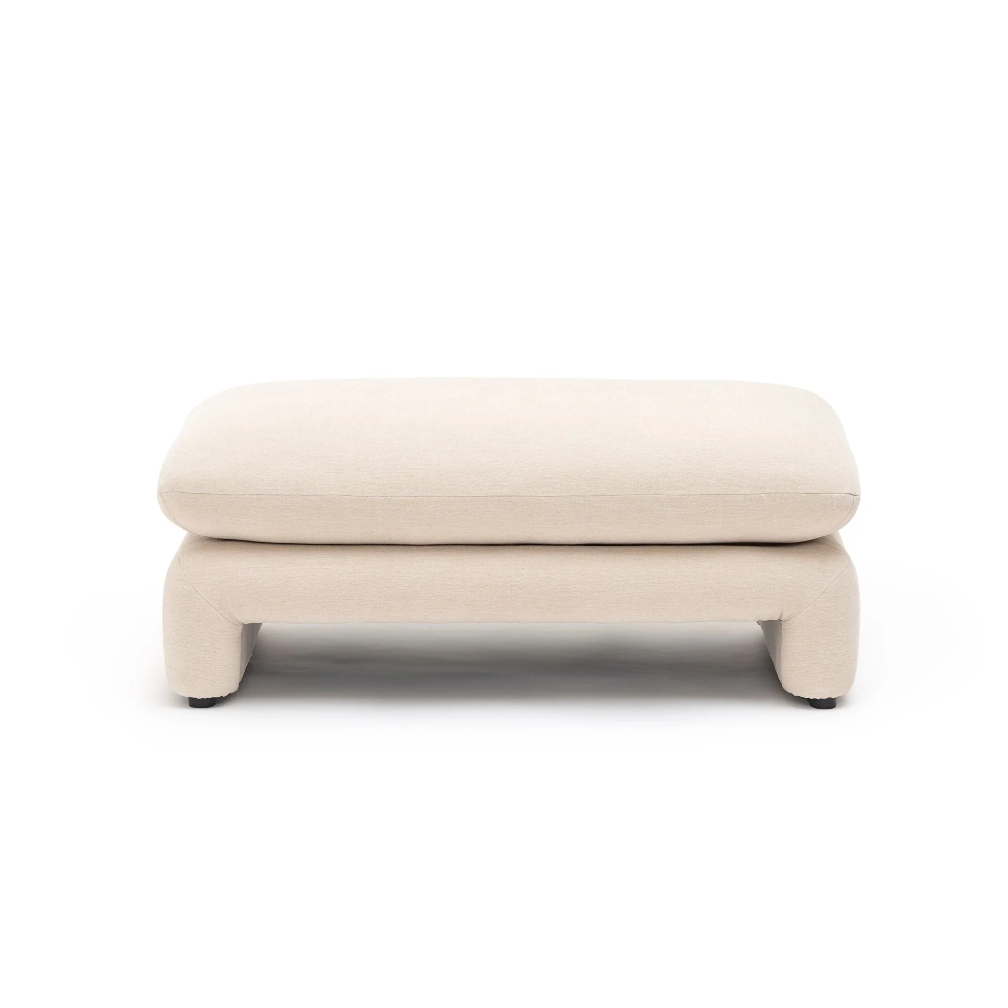 Replay Ottoman - Ivory