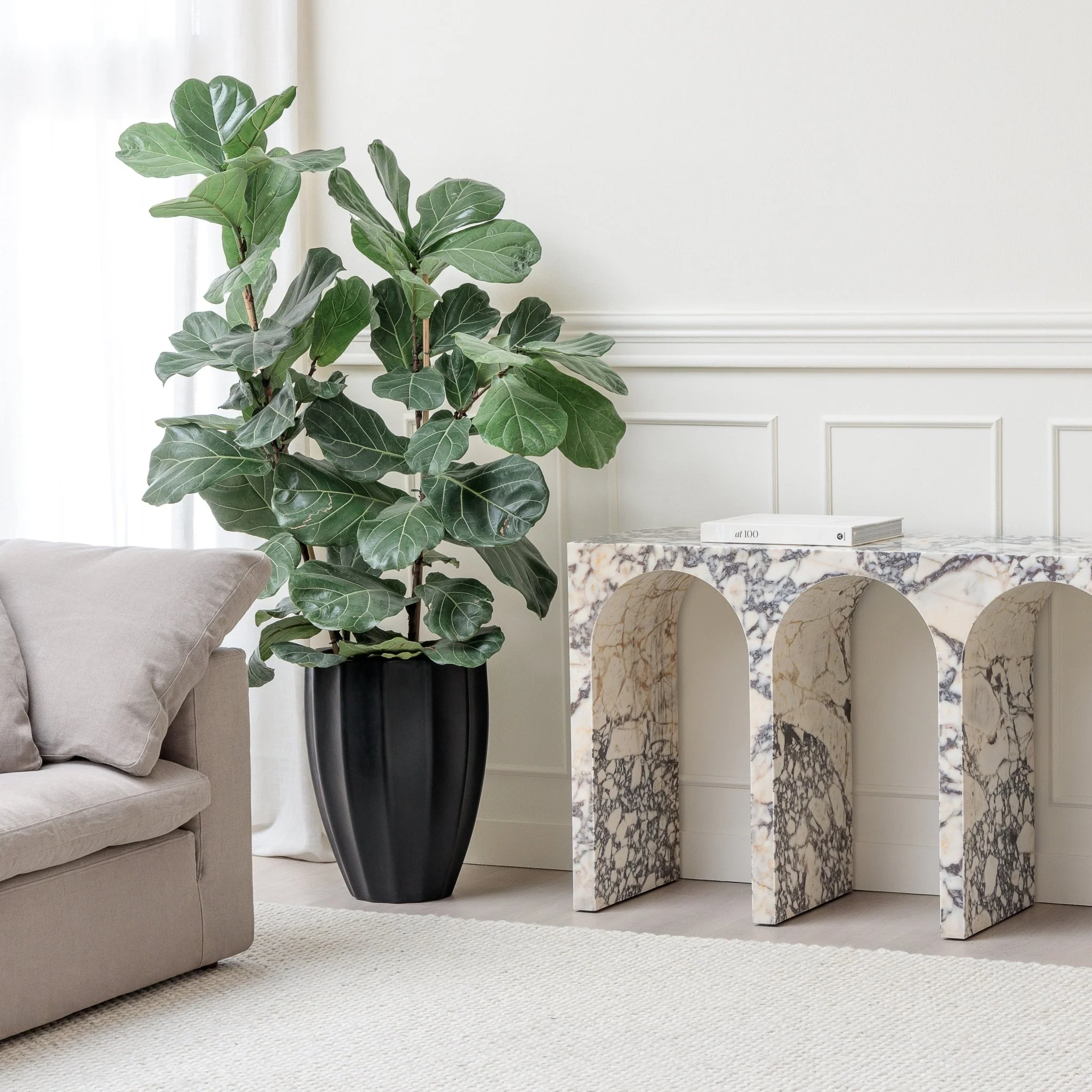 Rialto Console Table - Calacatta Viola - Image 16