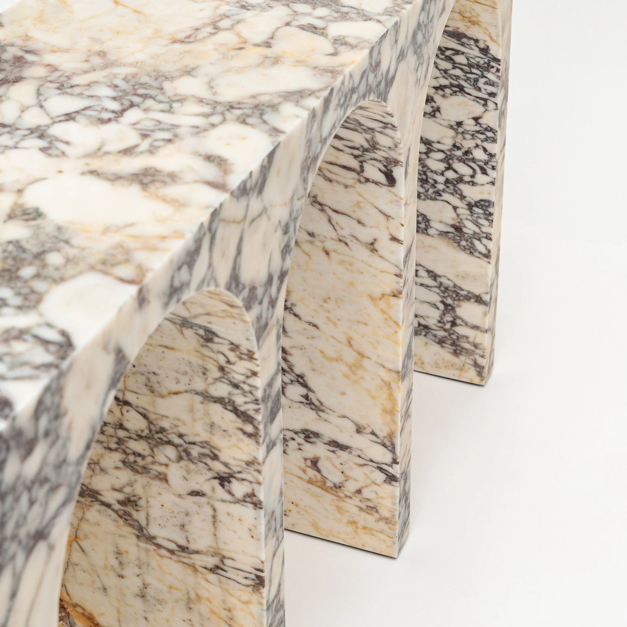 Rialto Console Table - Calacatta Viola - Image 7