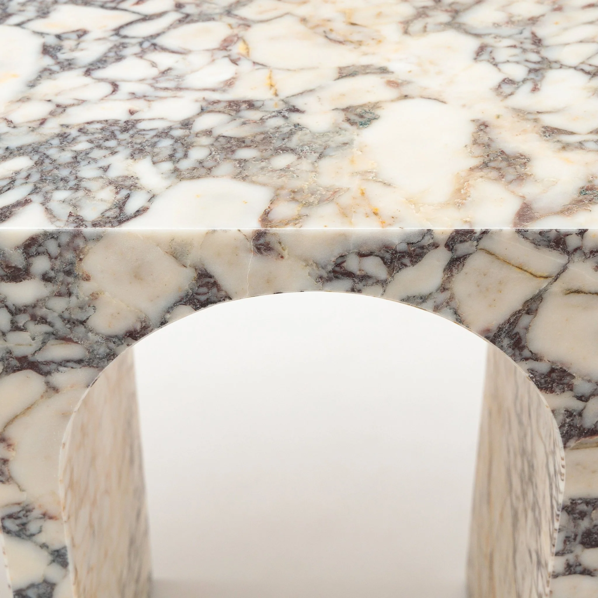 Rialto Console Table - Calacatta Viola - Image 9
