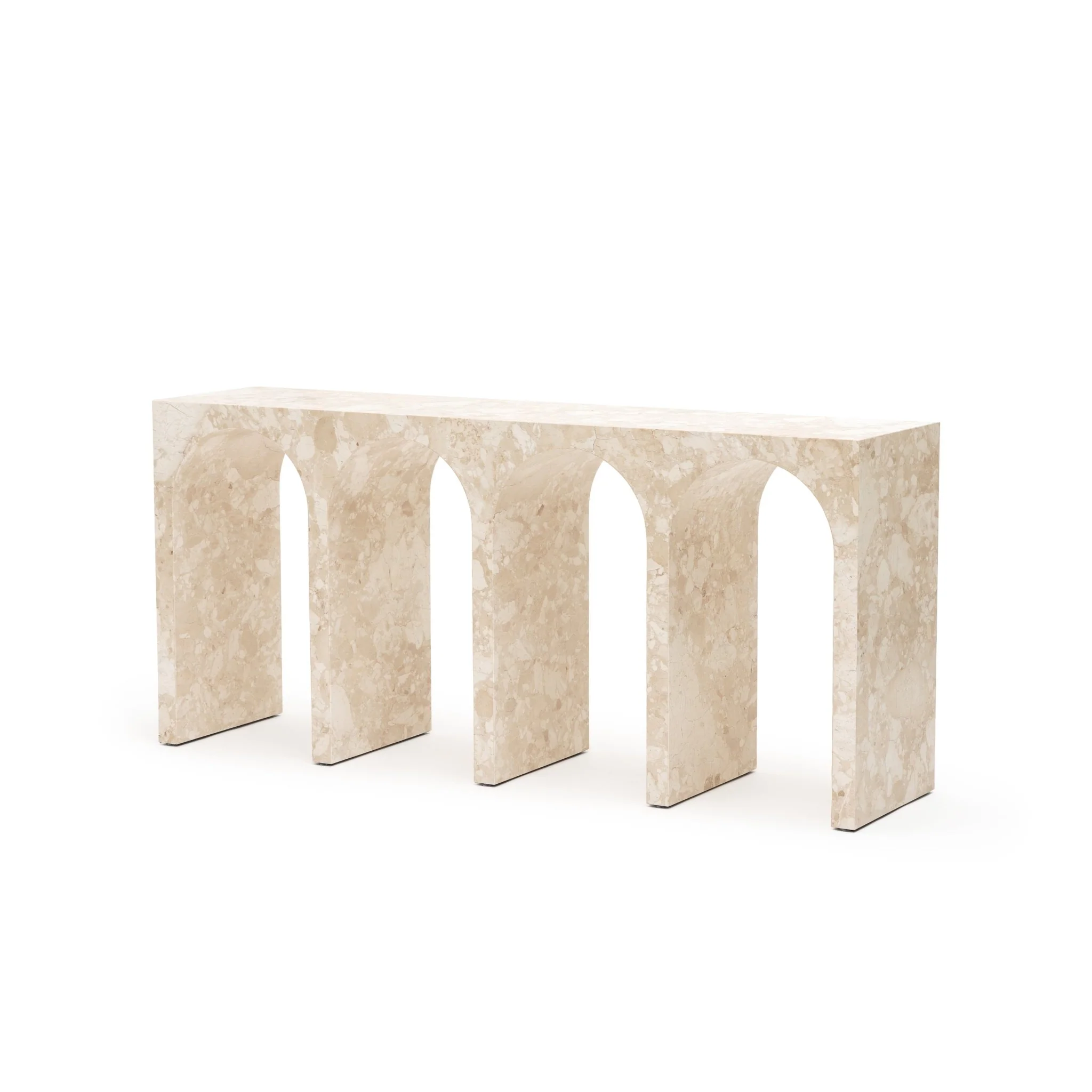 Rialto Console Table - Kunis Breccia Marble - Image 2