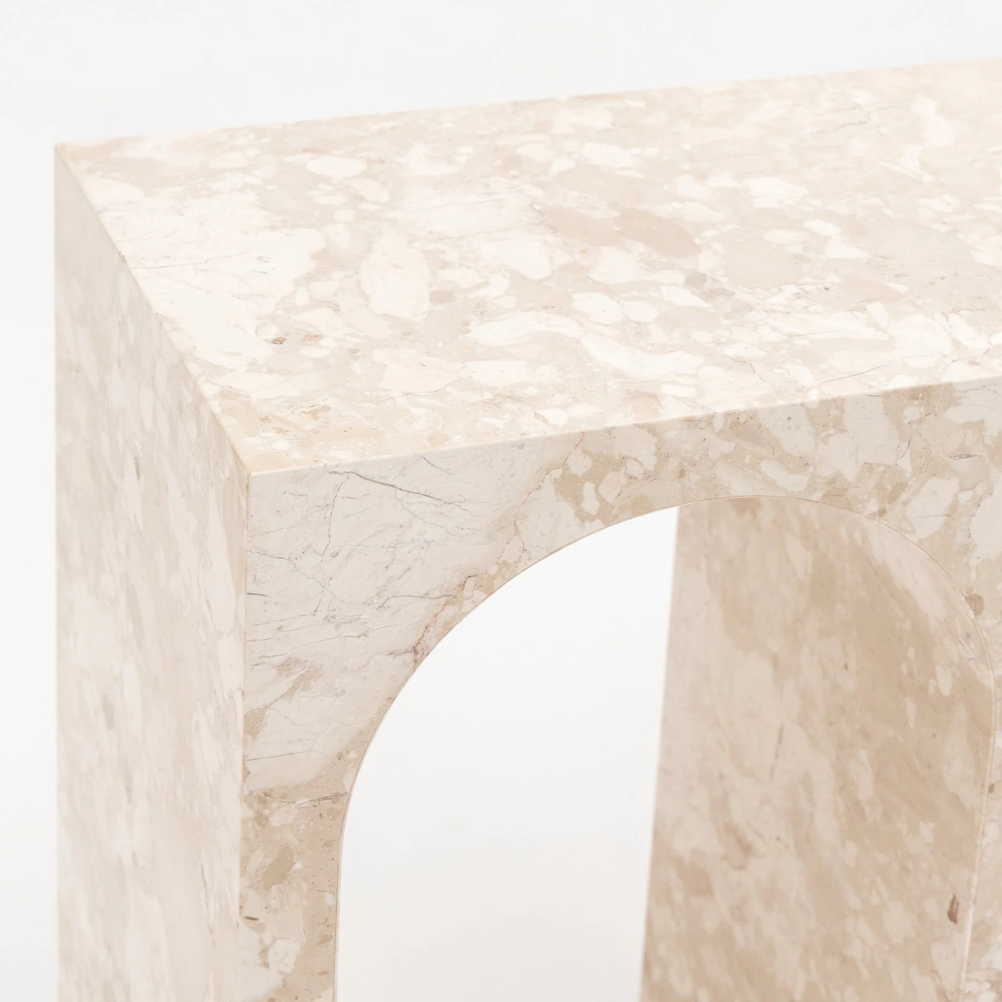 Rialto Console Table - Kunis Breccia Marble - Image 4