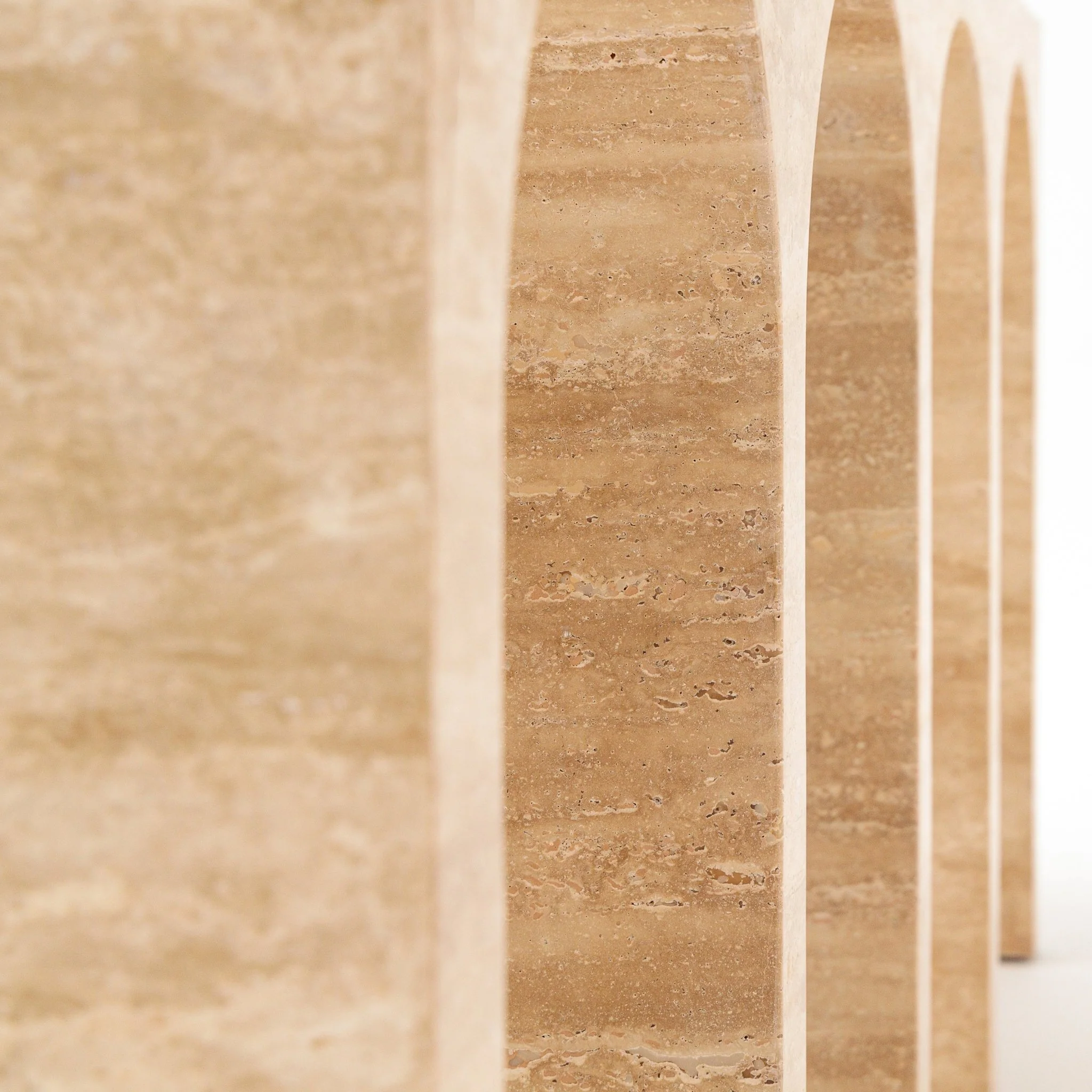 Rialto Console Table - Travertine - Image 10