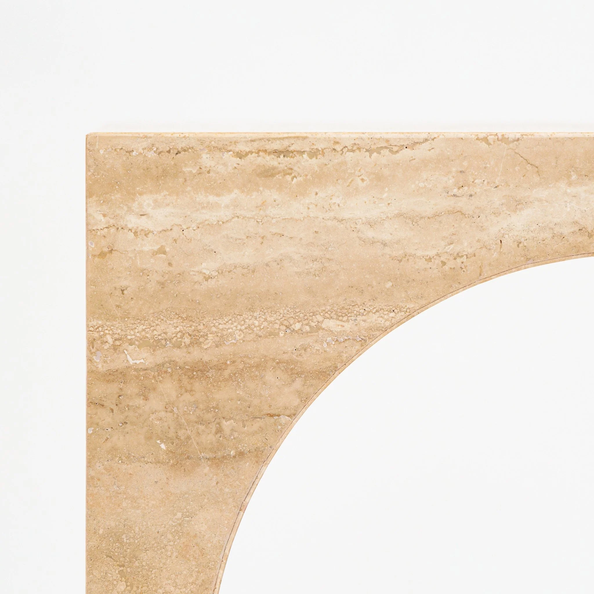 Rialto Console Table - Travertine - Image 11