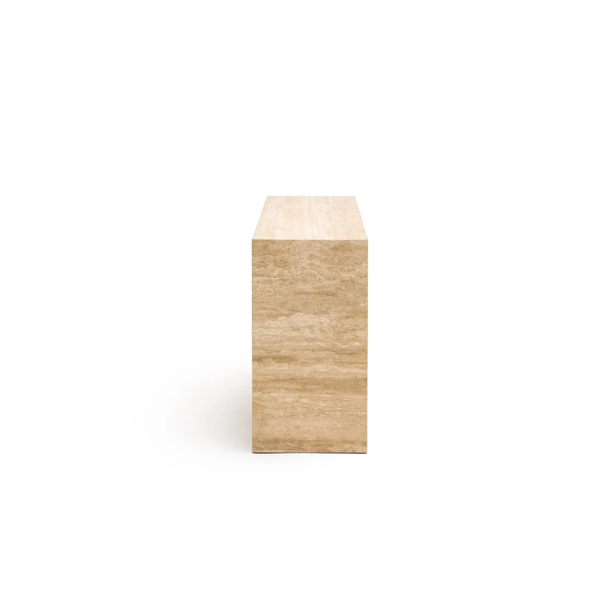 Rialto Console Table - Travertine - Image 3